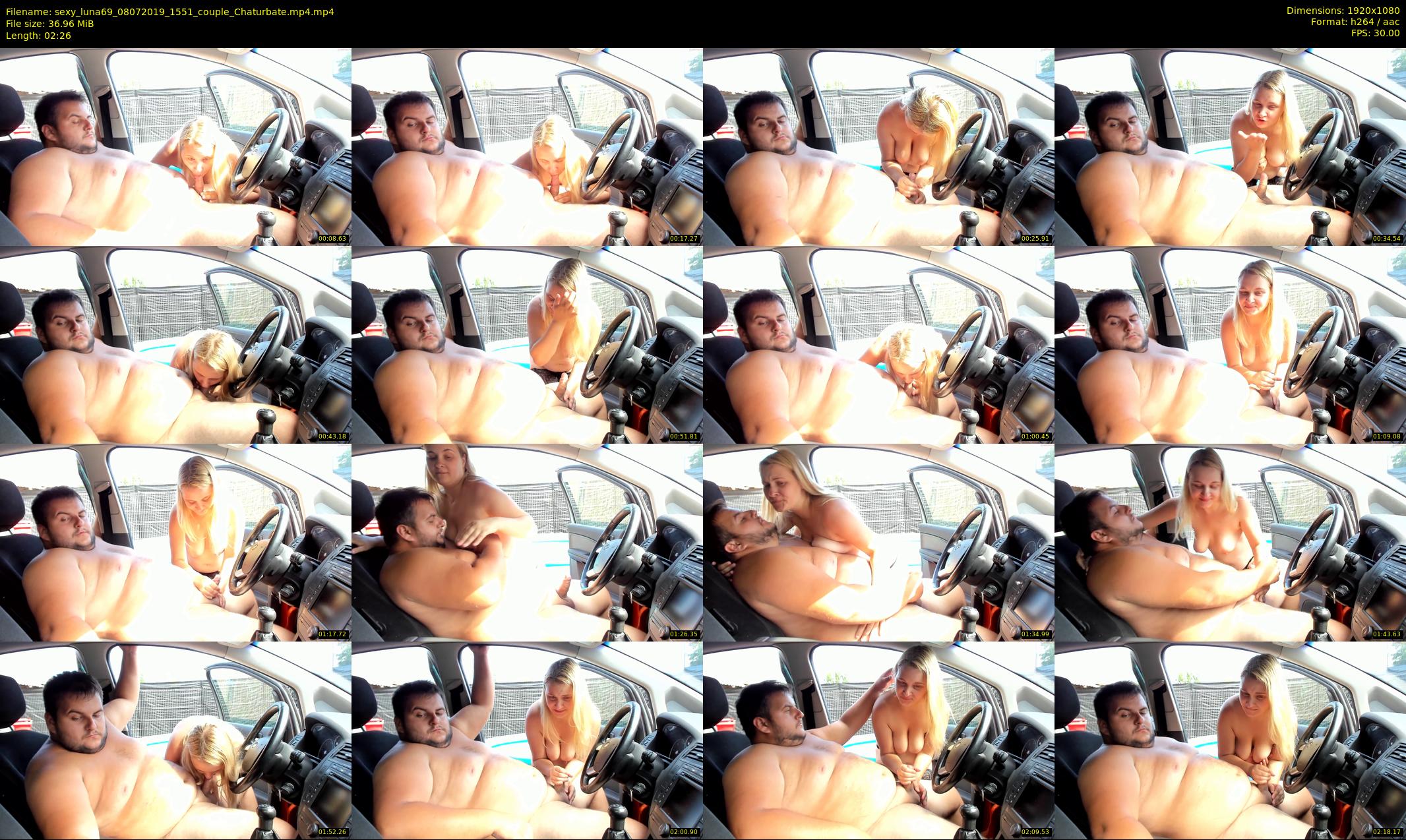 sexy_luna69 — 3 minute Chaturbate couple cam show recording, 1080p, Jul 8, 2019