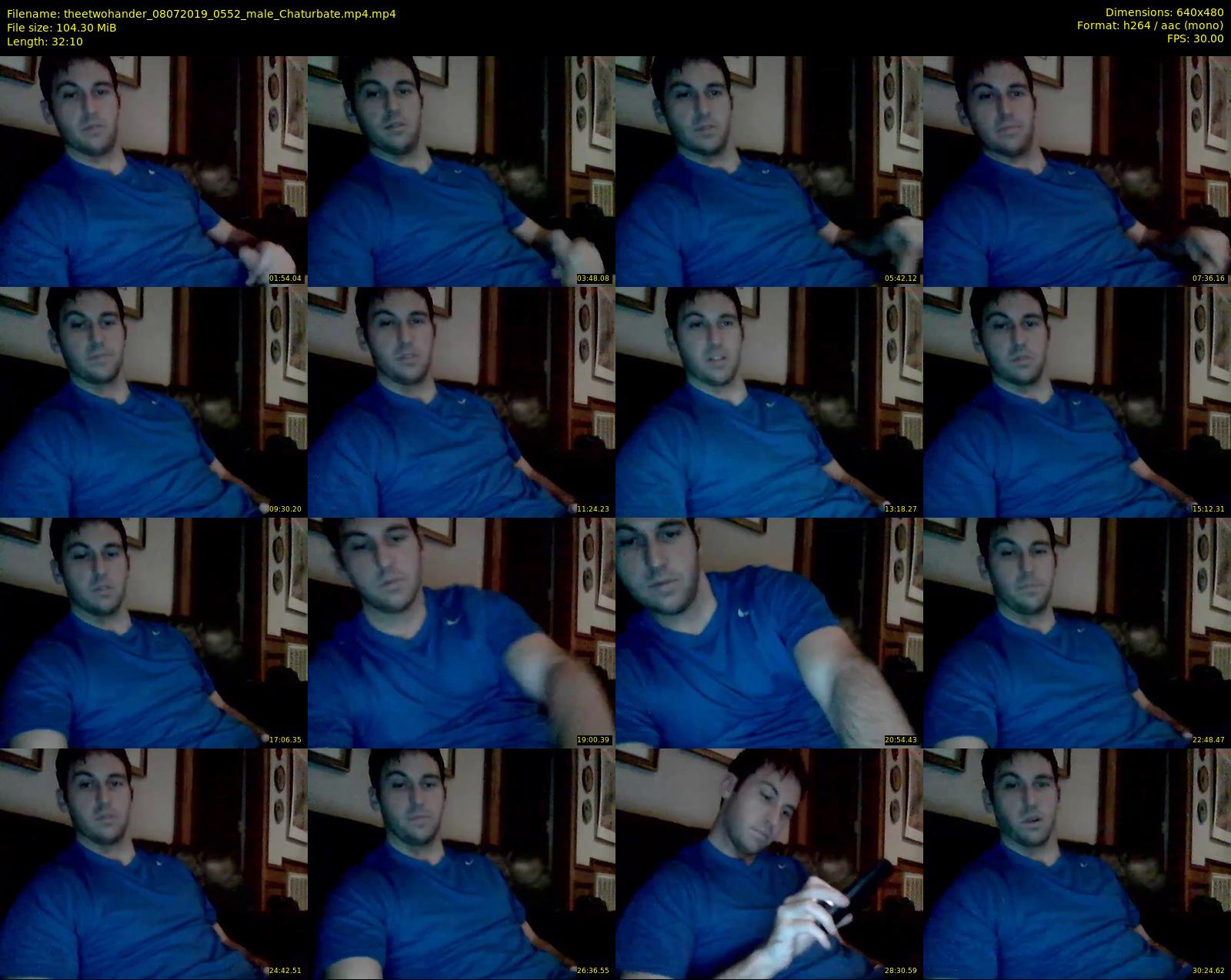 theetwohander — 33 minute Chaturbate male cam show recording, 480p, Jul 8, 2019