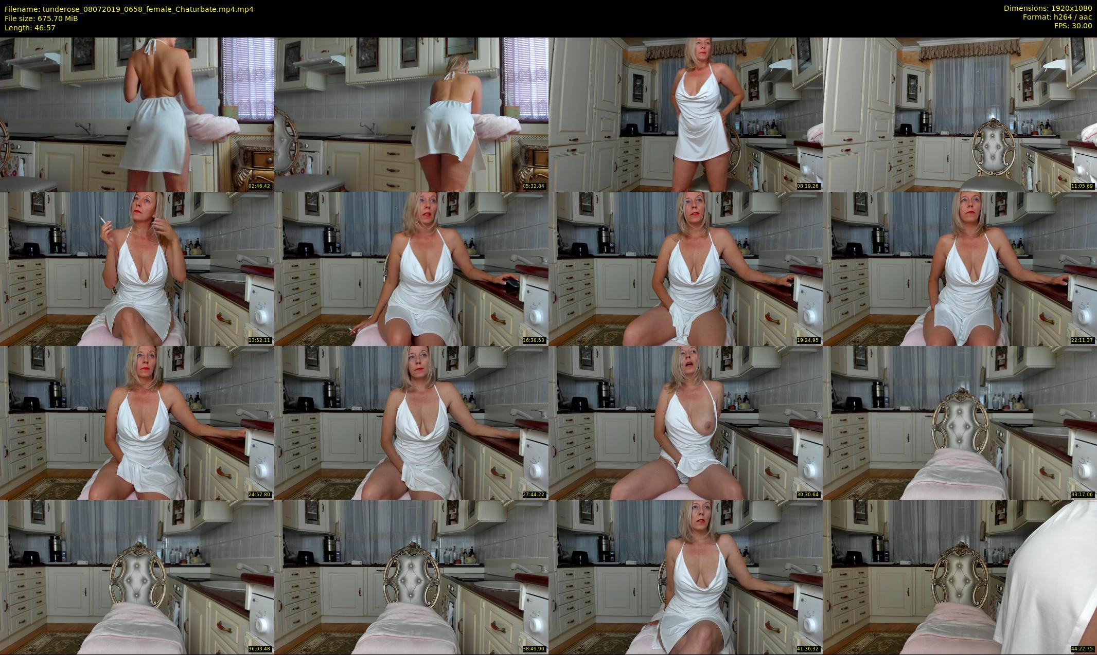 tunderose — 47 minute Chaturbate female cam show recording, 1080p, Jul 8, 2019