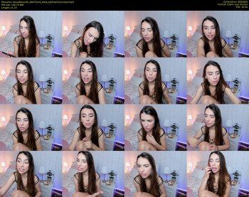 AlexaBlancOh — 22 minute MyFreeCams cam show recording, 480p, Jul 9, 2019