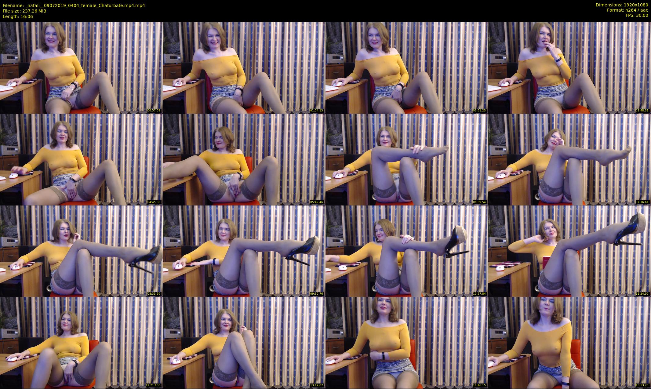 _natali_ — 17 minute Chaturbate female cam show recording, 1080p, Jul 9, 2019