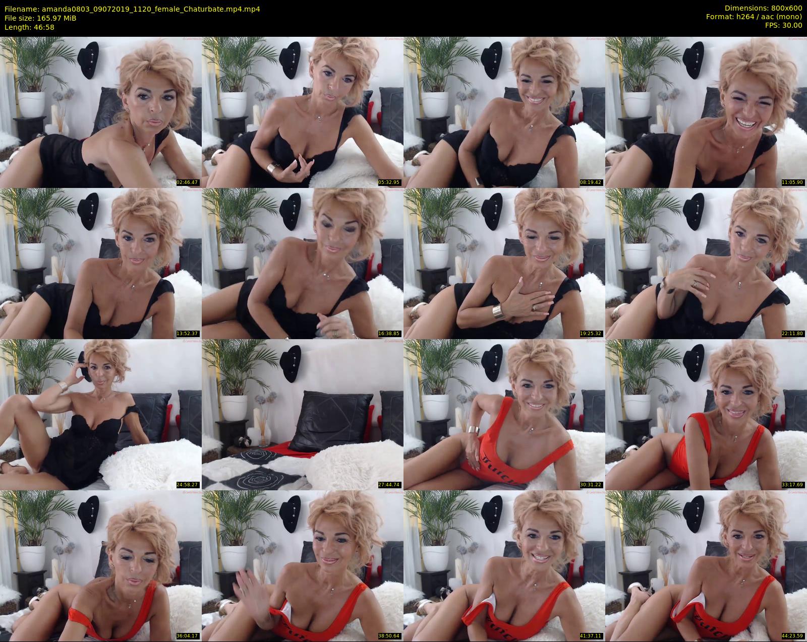amanda0803 — 47 minute Chaturbate female cam show recording, 480p, Jul 9, 2019