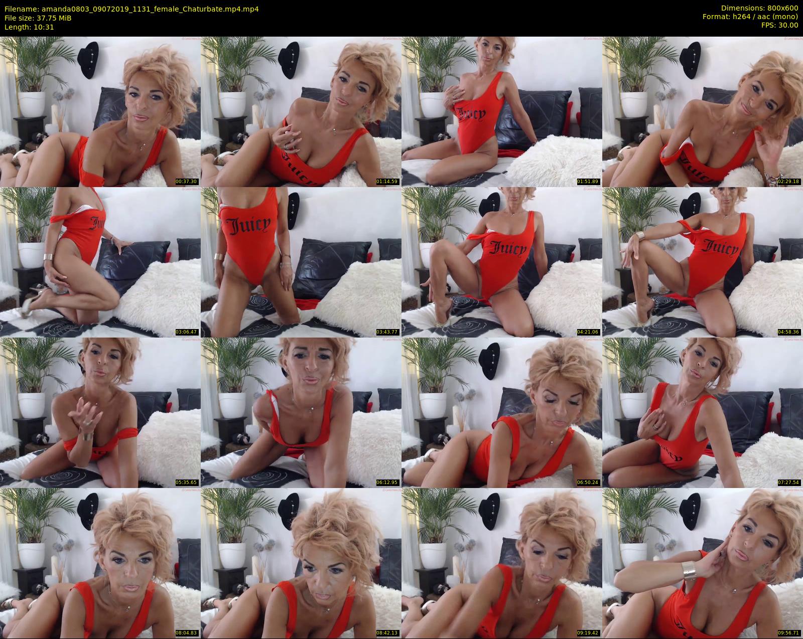 amanda0803 — 11 minute Chaturbate female cam show recording, 480p, Jul 9, 2019