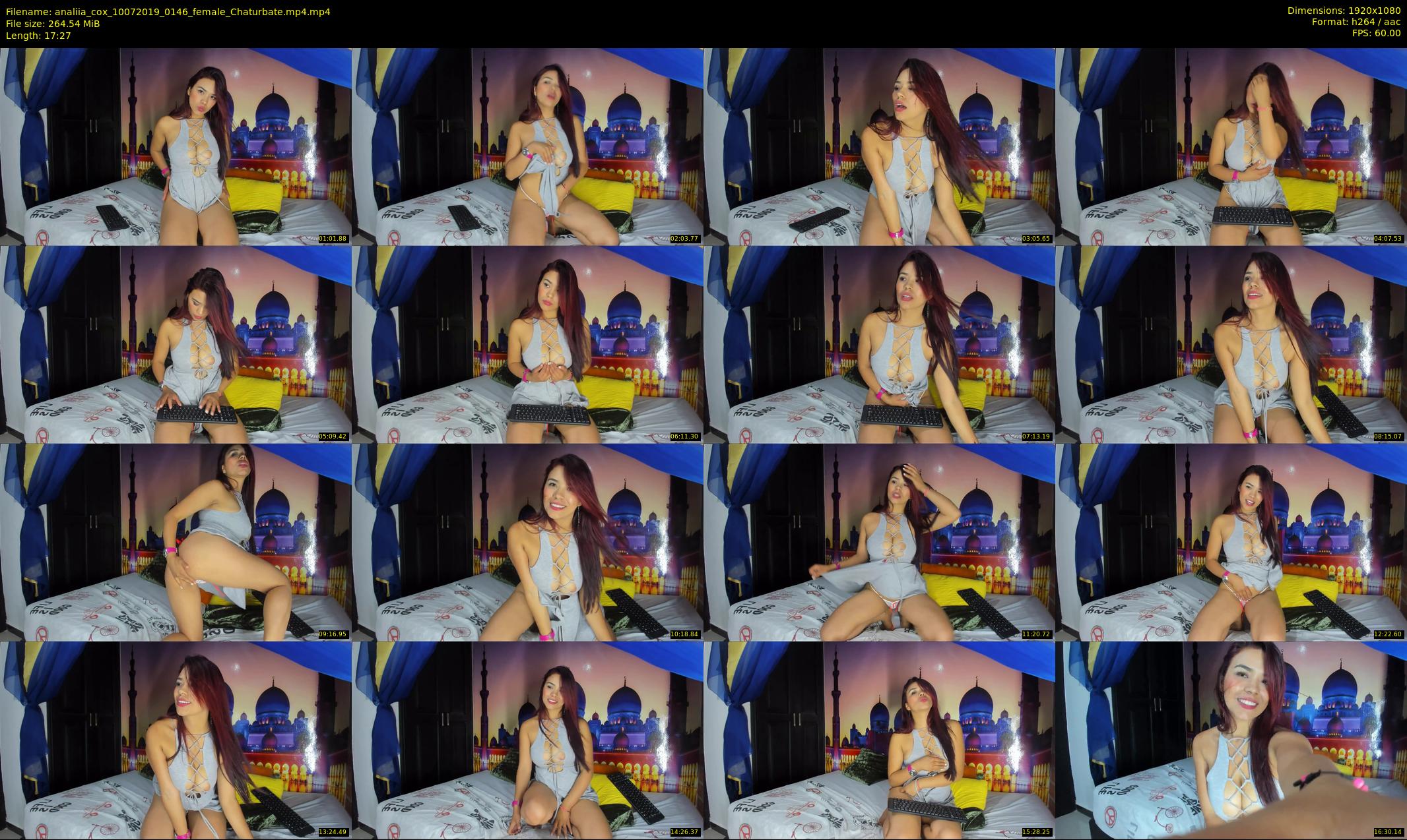 analiia_cox — 18 minute Chaturbate female cam show recording, 1080p, Jul 10, 2019