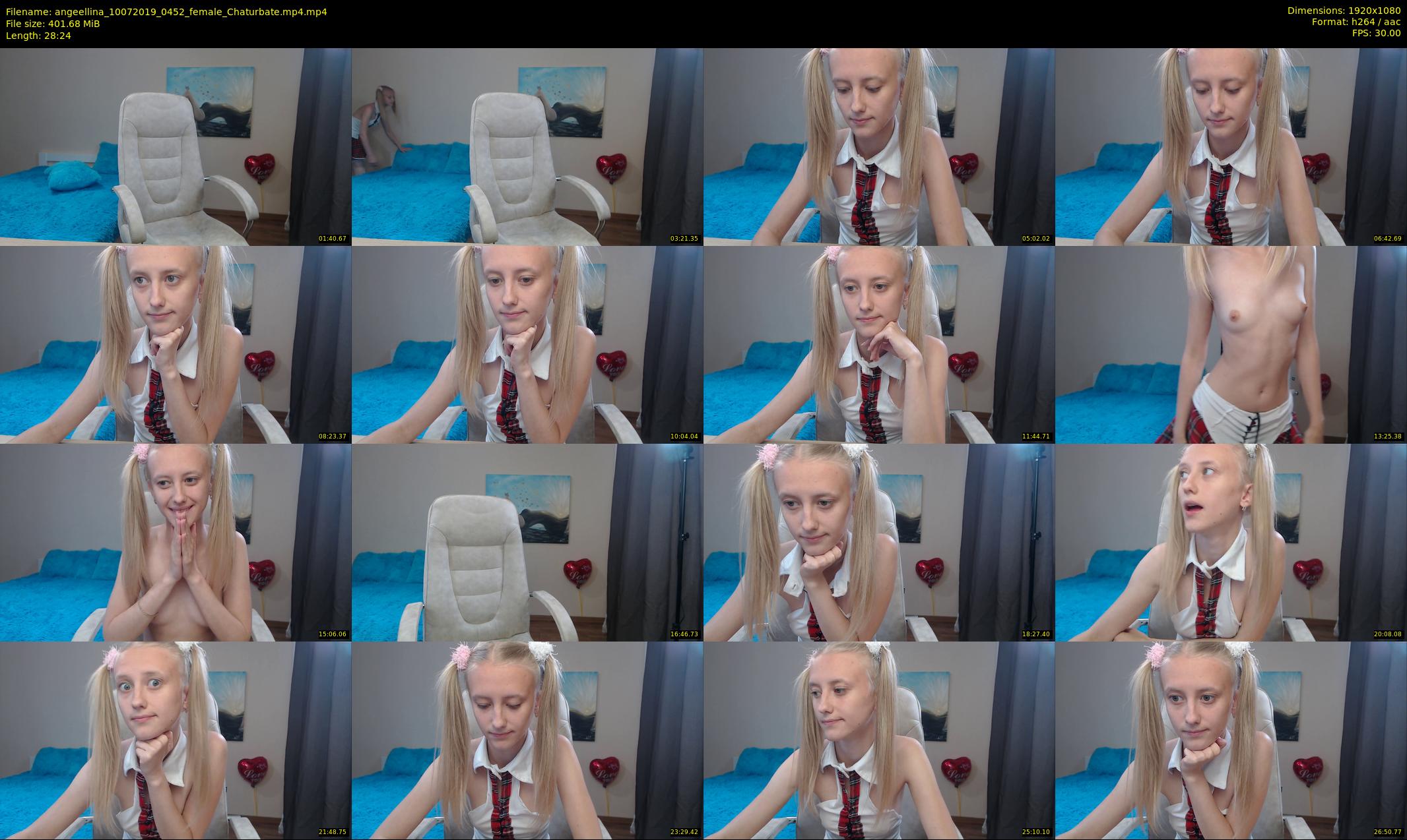 angeellina — 29 minute Chaturbate female cam show recording, 1080p, Jul 10, 2019