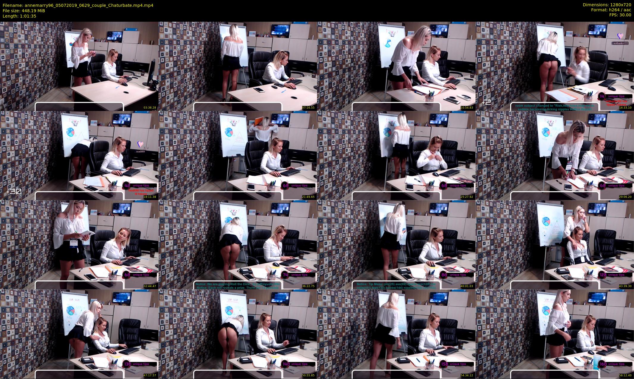 annemarry96 — 62 minute Chaturbate female cam show recording, 720p, Jul 5, 2019