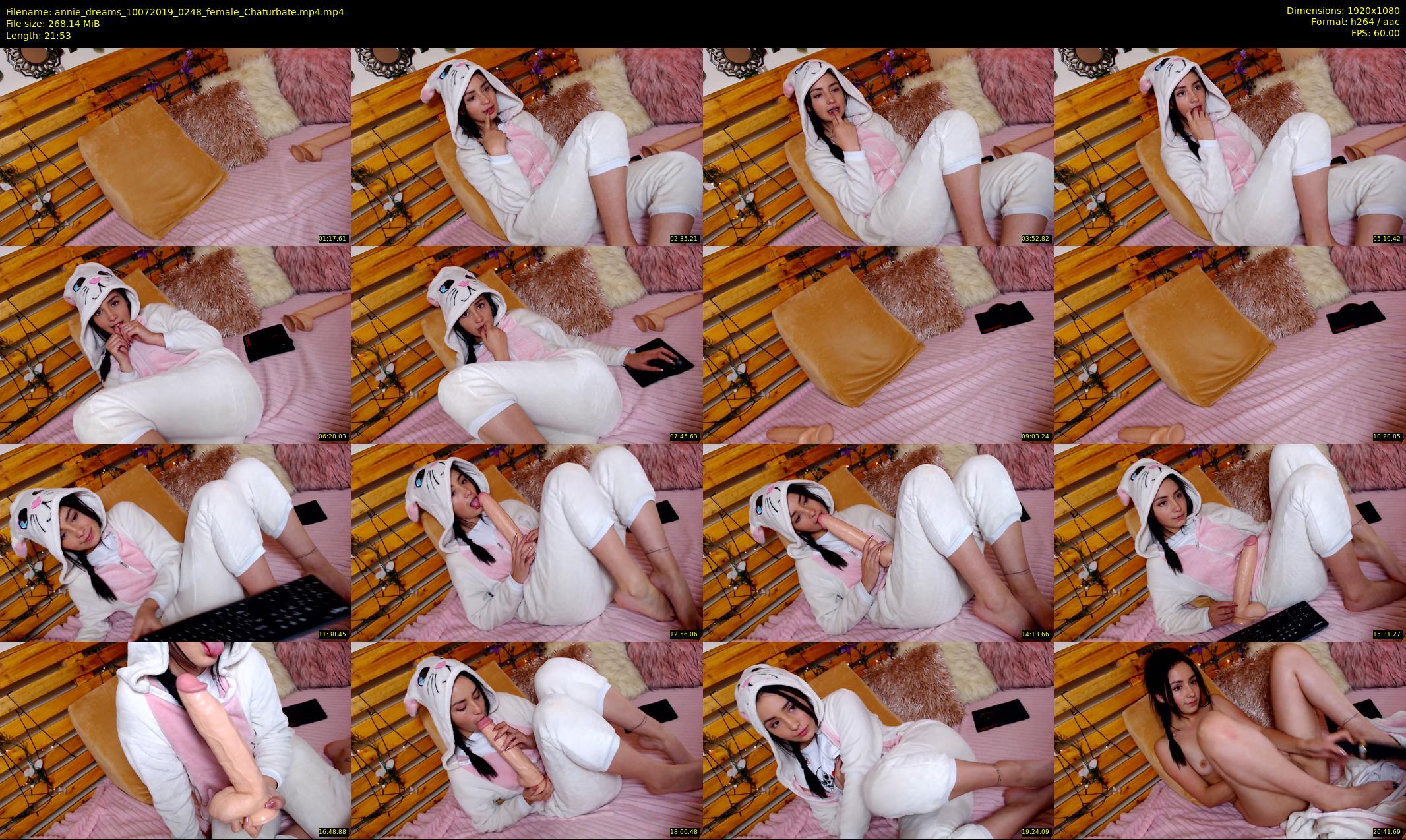 annie_dreams — 22 minute Chaturbate female cam show recording, 1080p, Jul 10, 2019