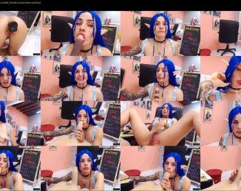 antonia_savatto — 56 minute Chaturbate female cam show recording, 720p, Jul 9, 2019