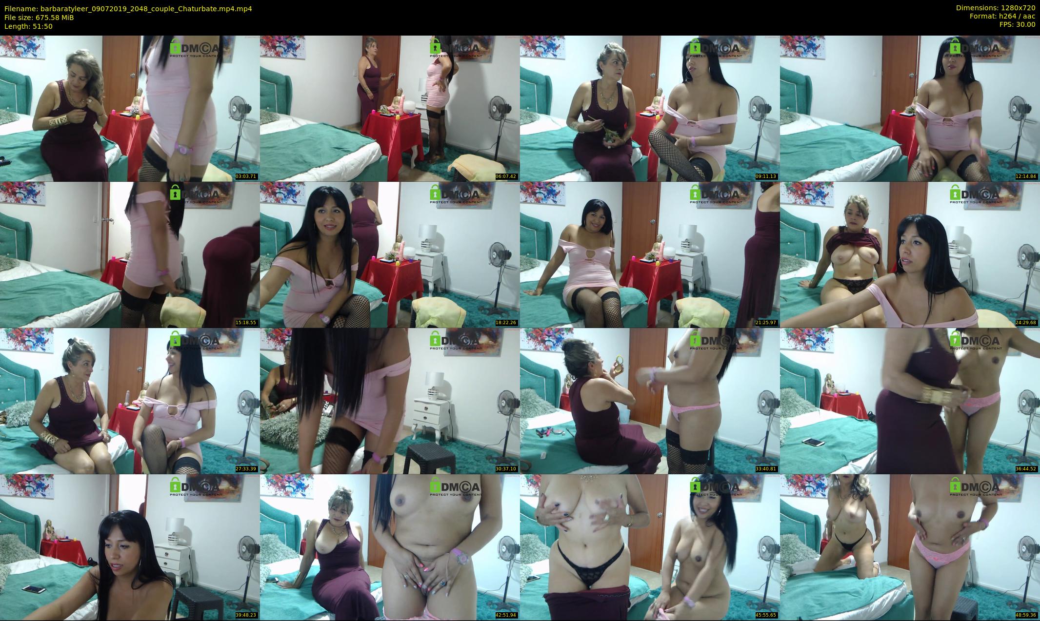 barbaratyleer — 52 minute Chaturbate couple cam show recording, 720p, Jul 9, 2019