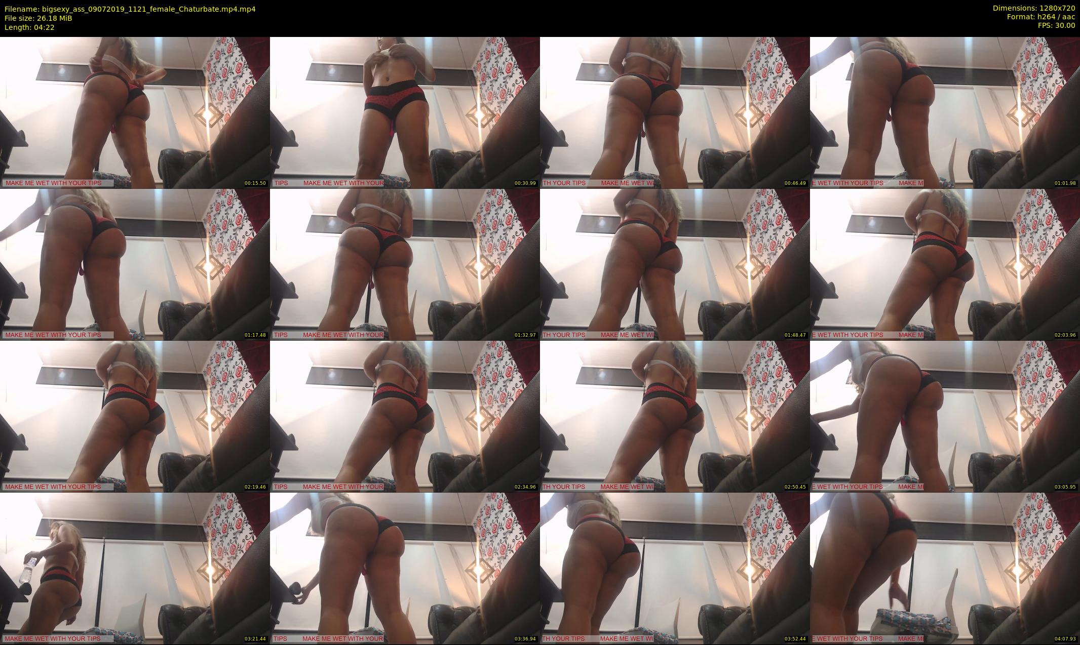 bigsexy_ass — 5 minute Chaturbate female cam show recording, 720p, Jul 9, 2019