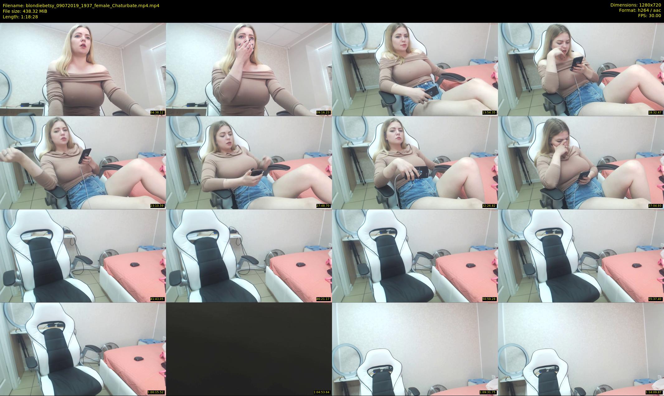 blondiebetsy — 79 minute Chaturbate female cam show recording, 720p, Jul 9, 2019