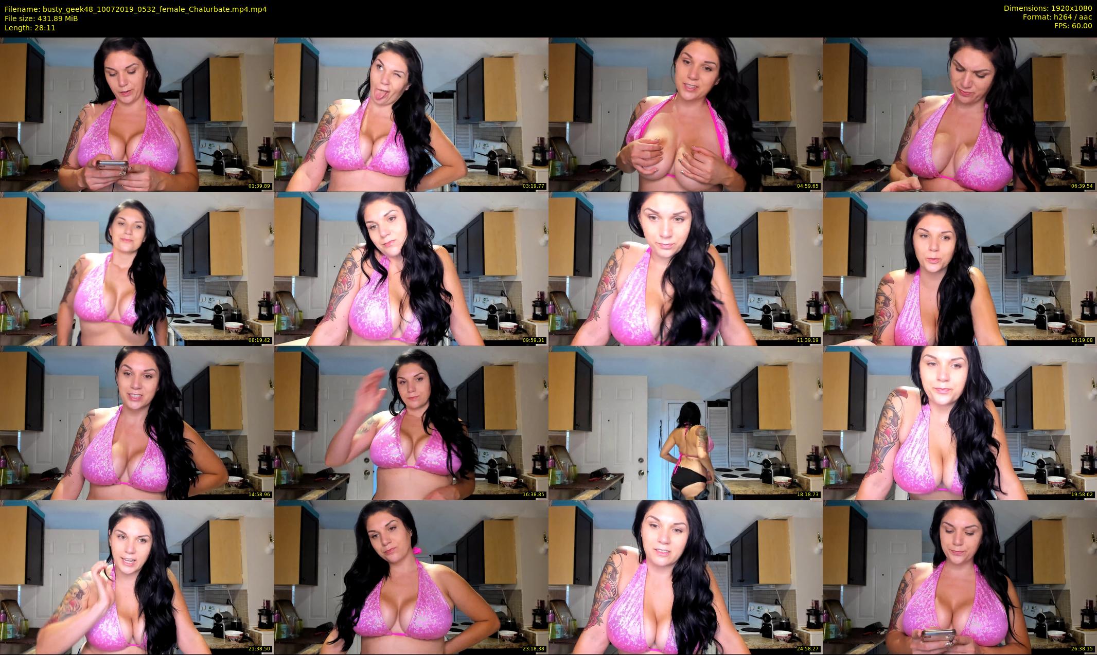 busty_geek48 — 29 minute Chaturbate female cam show recording, 1080p, Jul 10, 2019