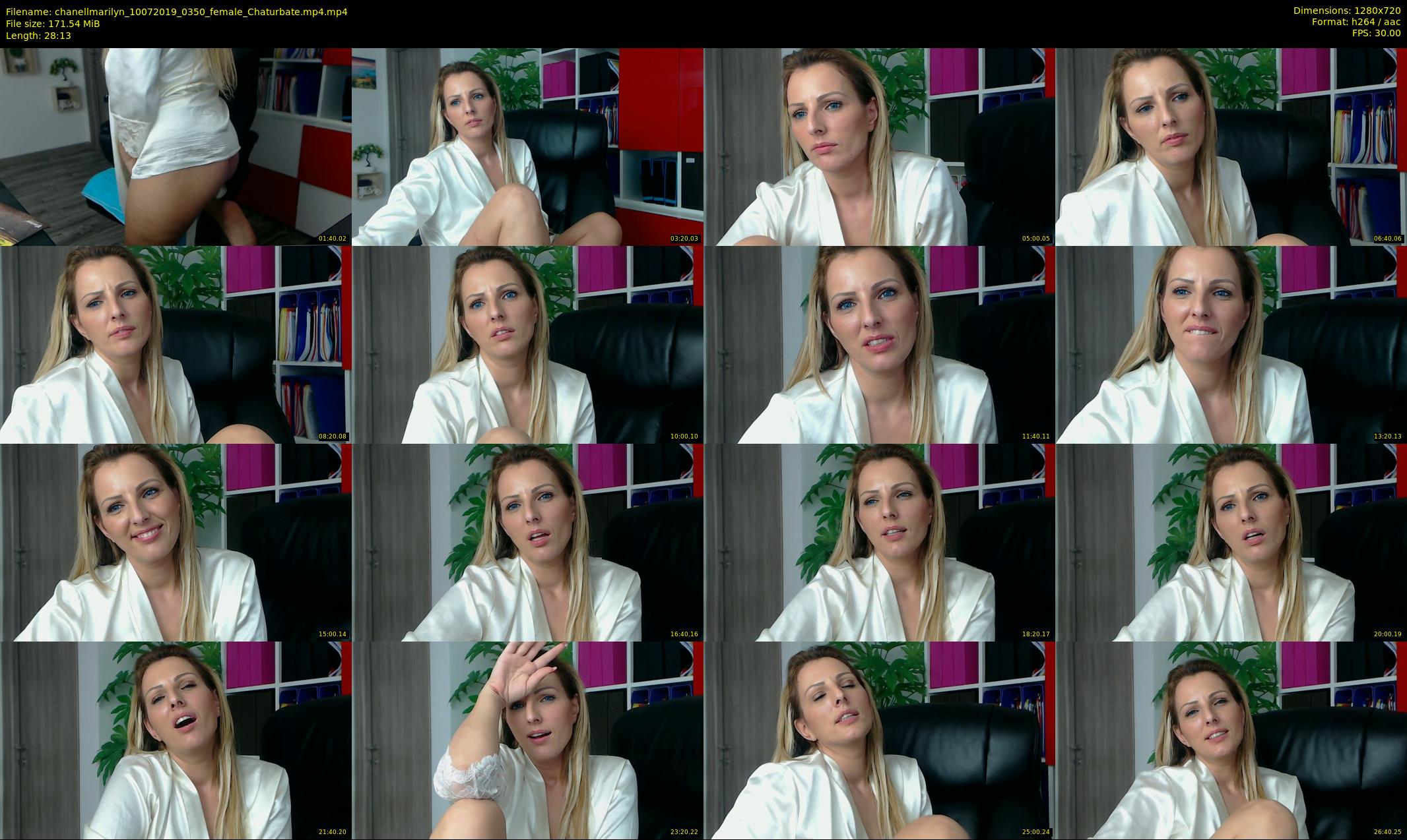 chanellmarilyn — 29 minute Chaturbate female cam show recording, 720p, Jul 10, 2019
