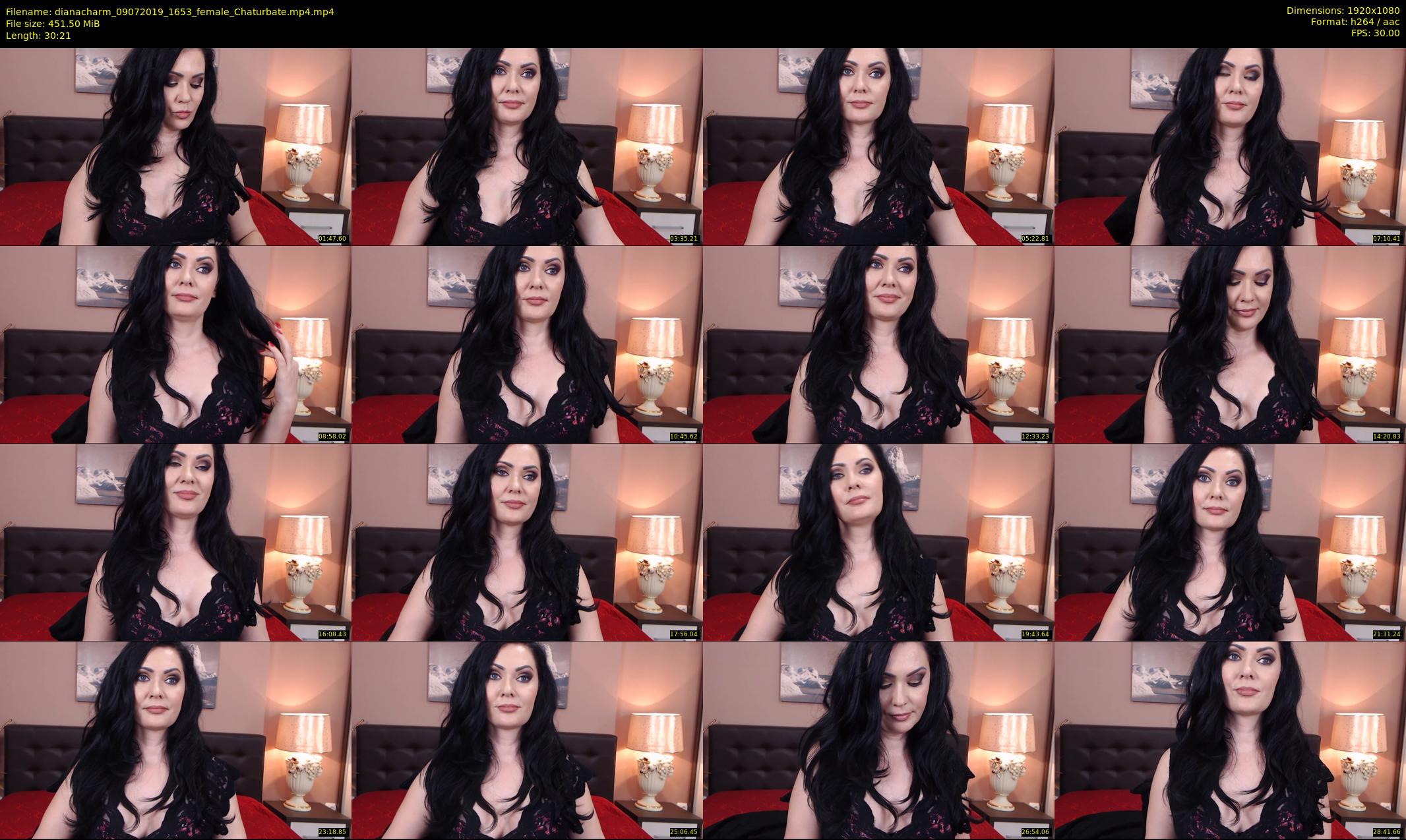 dianacharm — 31 minute Chaturbate female cam show recording, 1080p, Jul 9, 2019