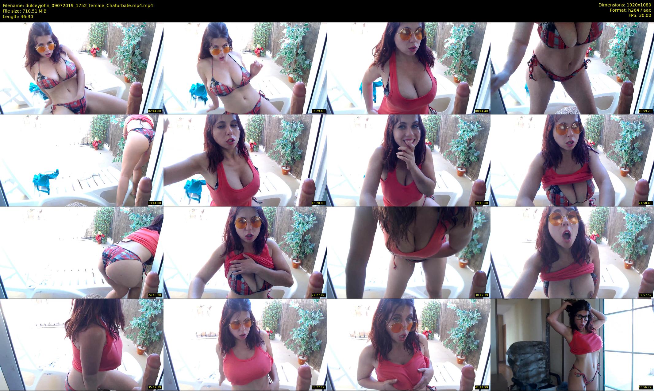 dulceyjohn — 47 minute Chaturbate female cam show recording, 1080p, Jul 9, 2019