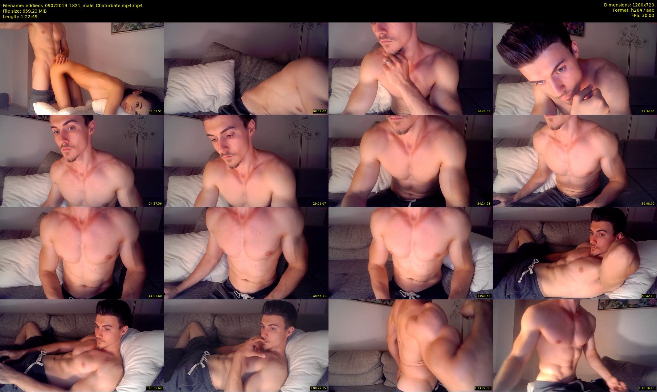eddieds — 83 minute Chaturbate male cam show recording, 720p, Jul 9, 2019