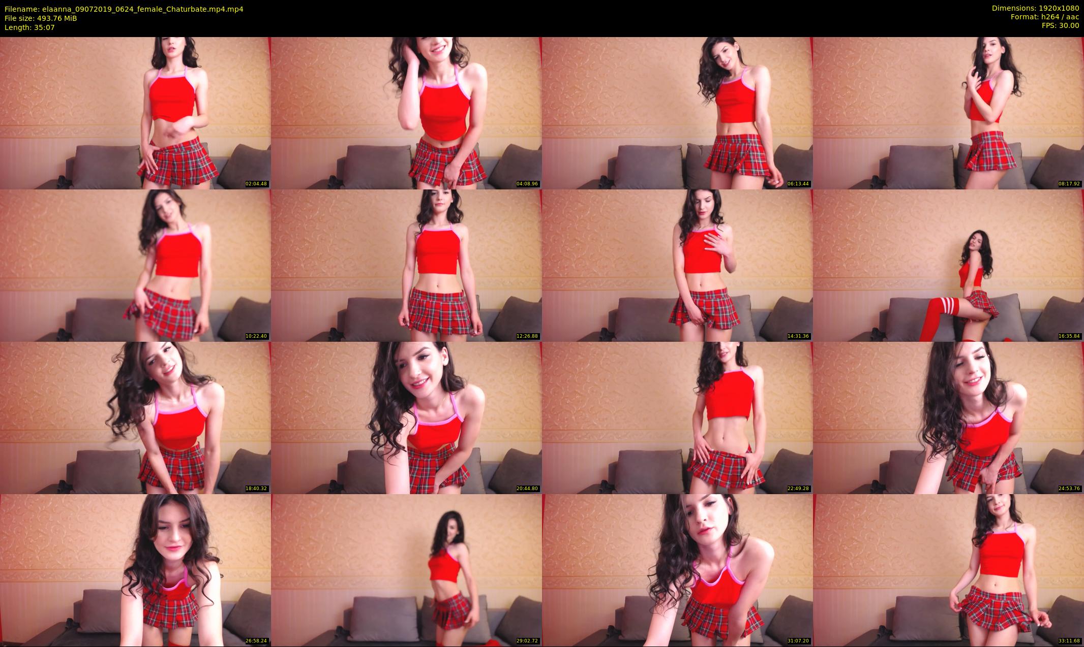 elaanna — 36 minute Chaturbate female cam show recording, 1080p, Jul 9, 2019
