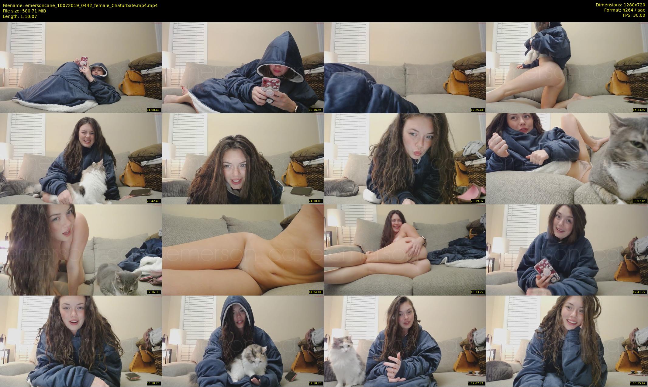 emersoncane — 71 minute Chaturbate female cam show recording, 720p, Jul 10, 2019