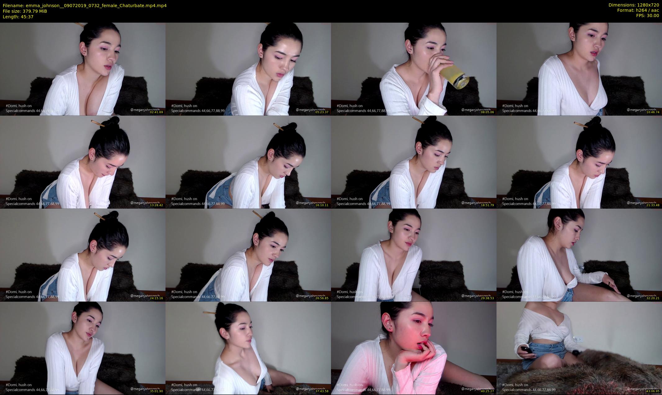emma_johnson_ — 46 minute Chaturbate female cam show recording, 720p, Jul 9, 2019
