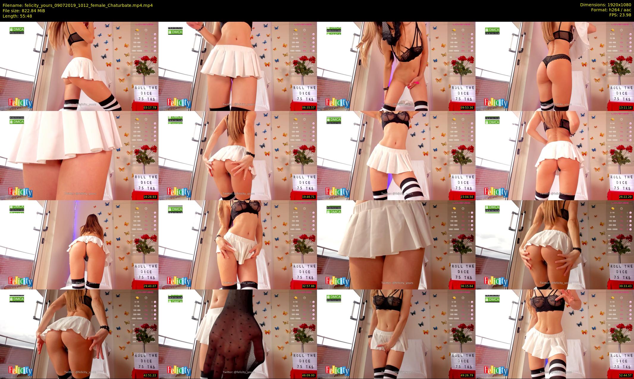 felicity_yours — 56 minute Chaturbate female cam show recording, 1080p, Jul 9, 2019