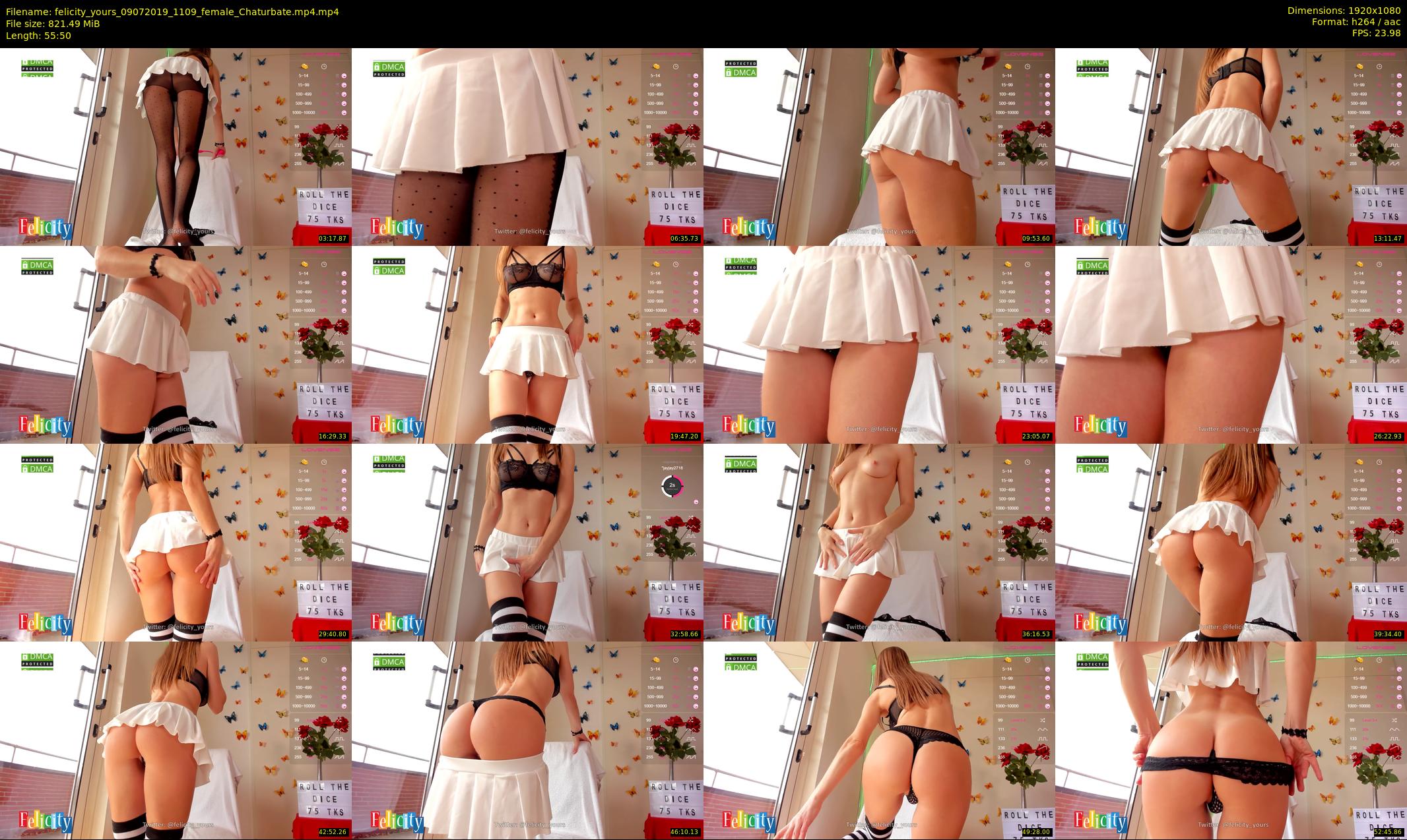 felicity_yours — 56 minute Chaturbate female cam show recording, 1080p, Jul 9, 2019
