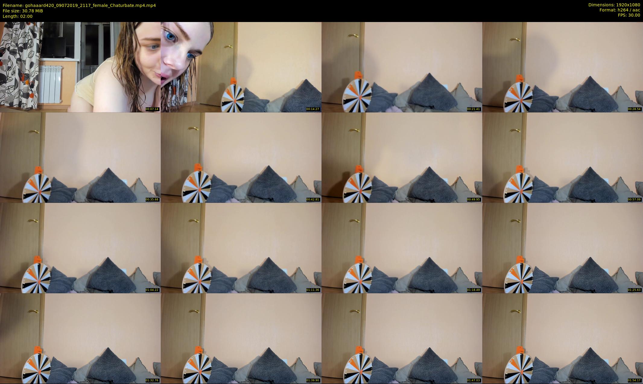 gohaaard420 — 2 minute Chaturbate female cam show recording, 1080p, Jul 9, 2019