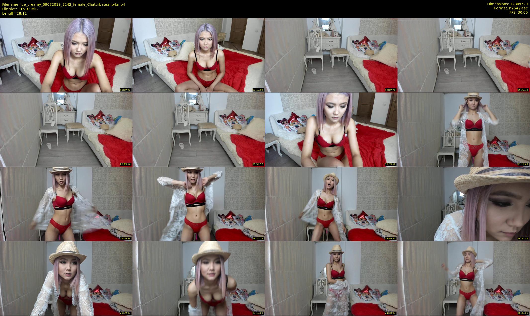 ice_creamy — 29 minute Chaturbate female cam show recording, 720p, Jul 9, 2019