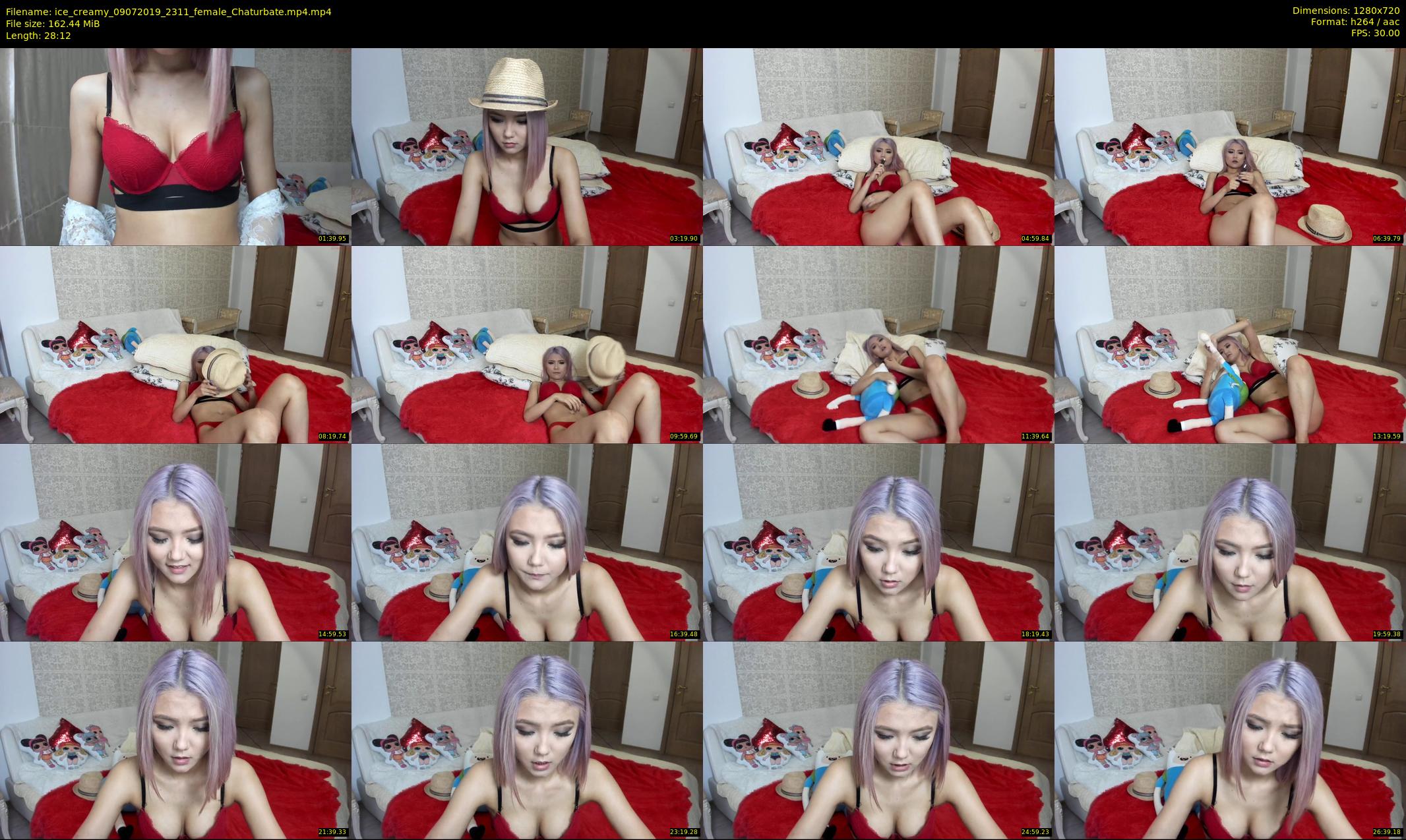 ice_creamy — 29 minute Chaturbate female cam show recording, 720p, Jul 9, 2019