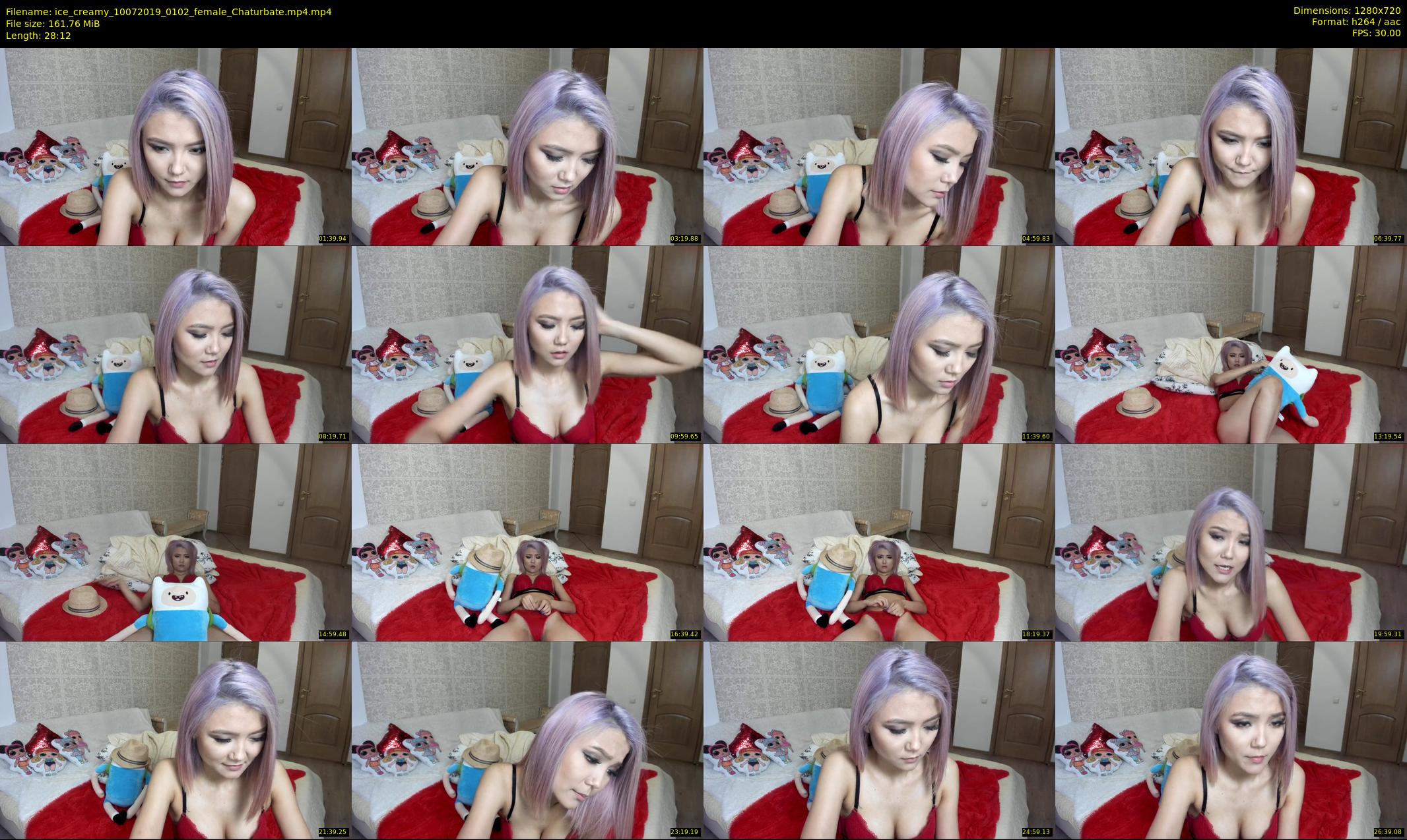 ice_creamy — 29 minute Chaturbate female cam show recording, 720p, Jul 10, 2019