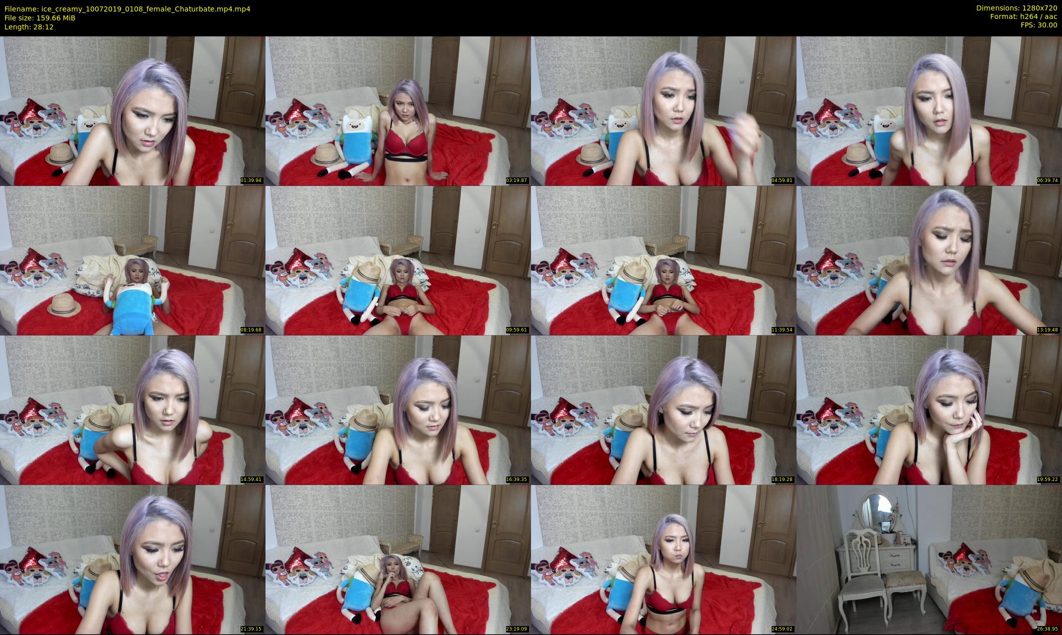 ice_creamy — 29 minute Chaturbate female cam show recording, 720p, Jul 10, 2019