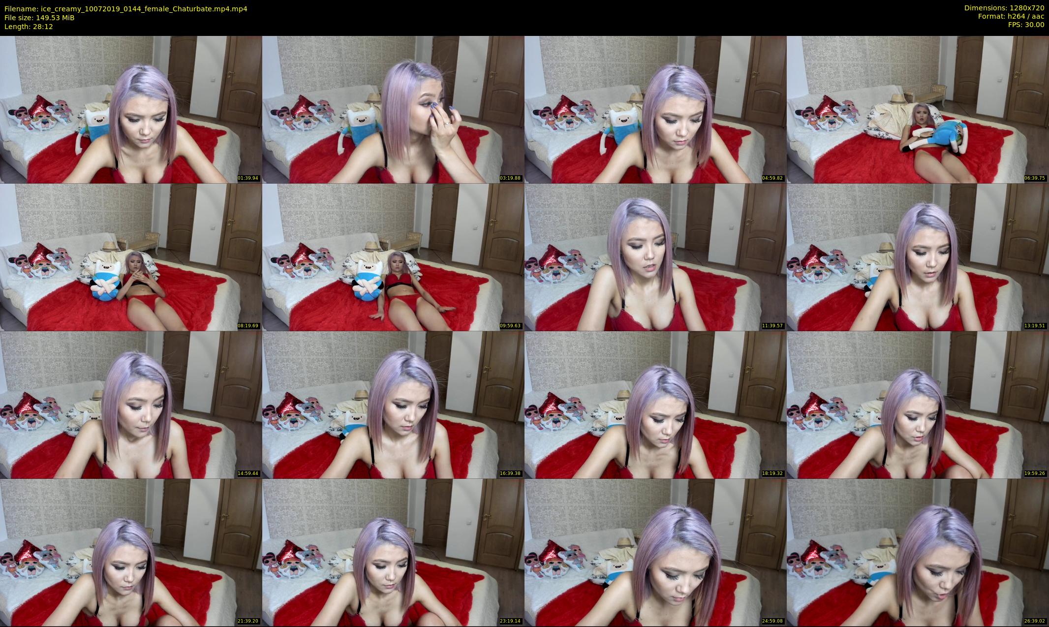 ice_creamy — 29 minute Chaturbate female cam show recording, 720p, Jul 10, 2019