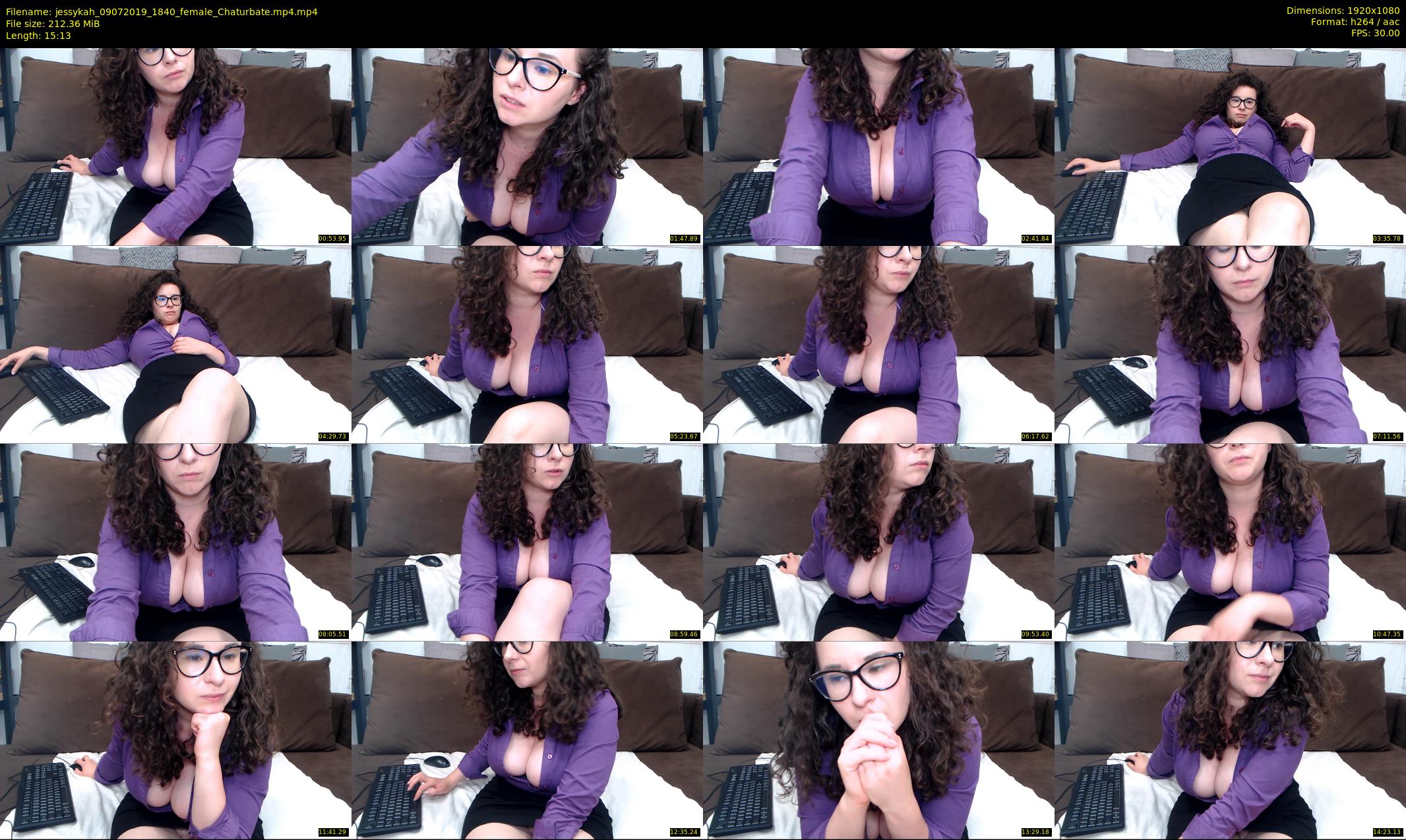 jessykah — 16 minute Chaturbate female cam show recording, 1080p, Jul 9, 2019