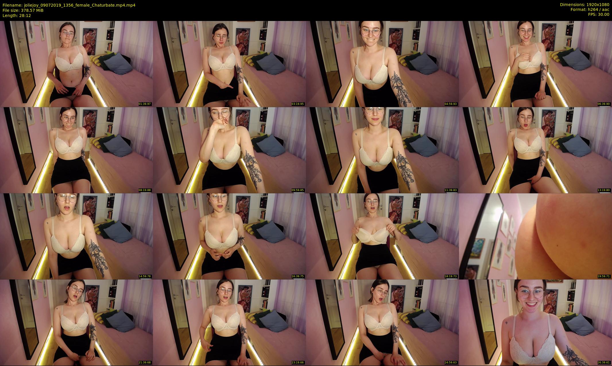 joliejoy — 29 minute Chaturbate female cam show recording, 1080p, Jul 9, 2019