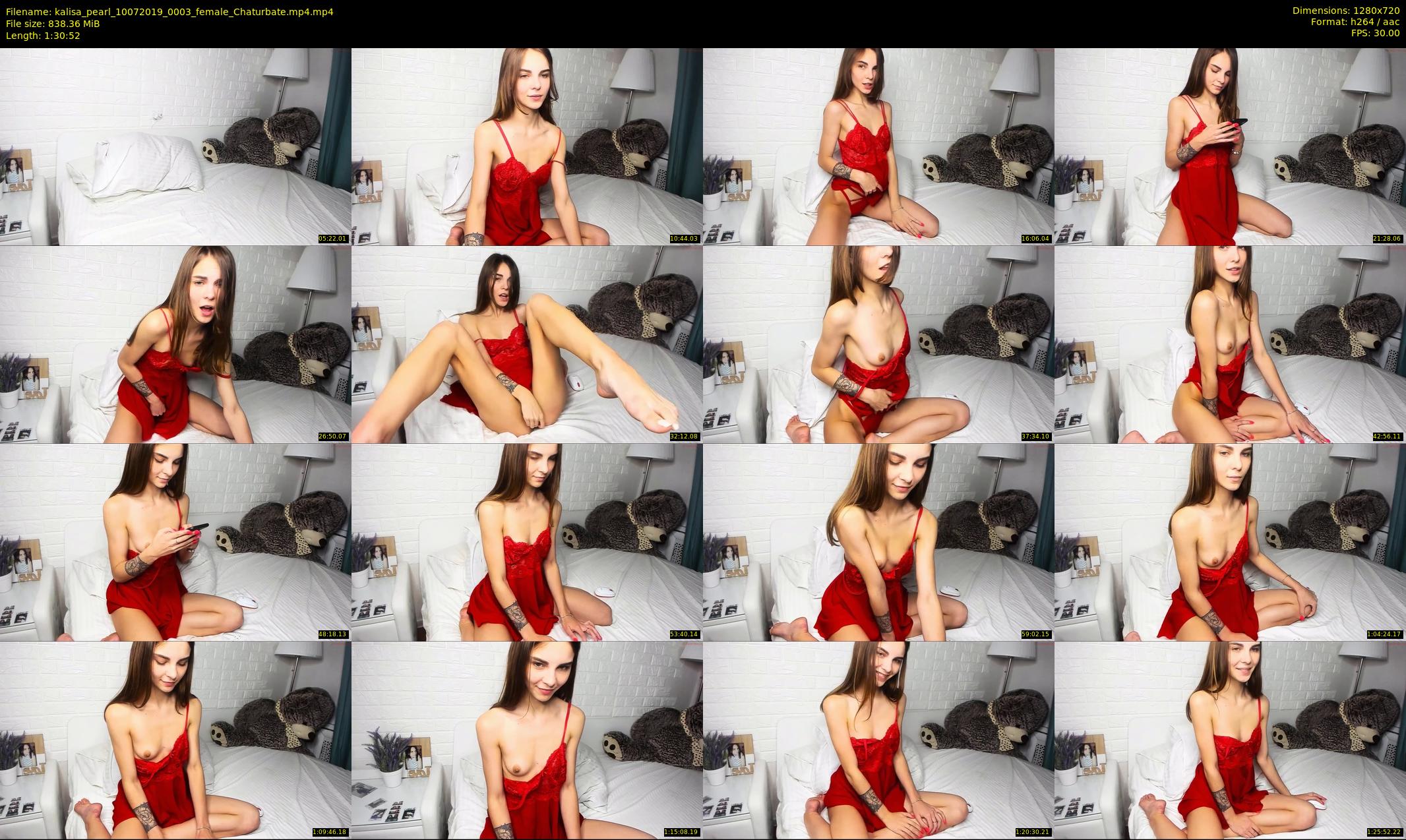 kalisa_pearl — 91 minute Chaturbate female cam show recording, 720p, Jul 10, 2019