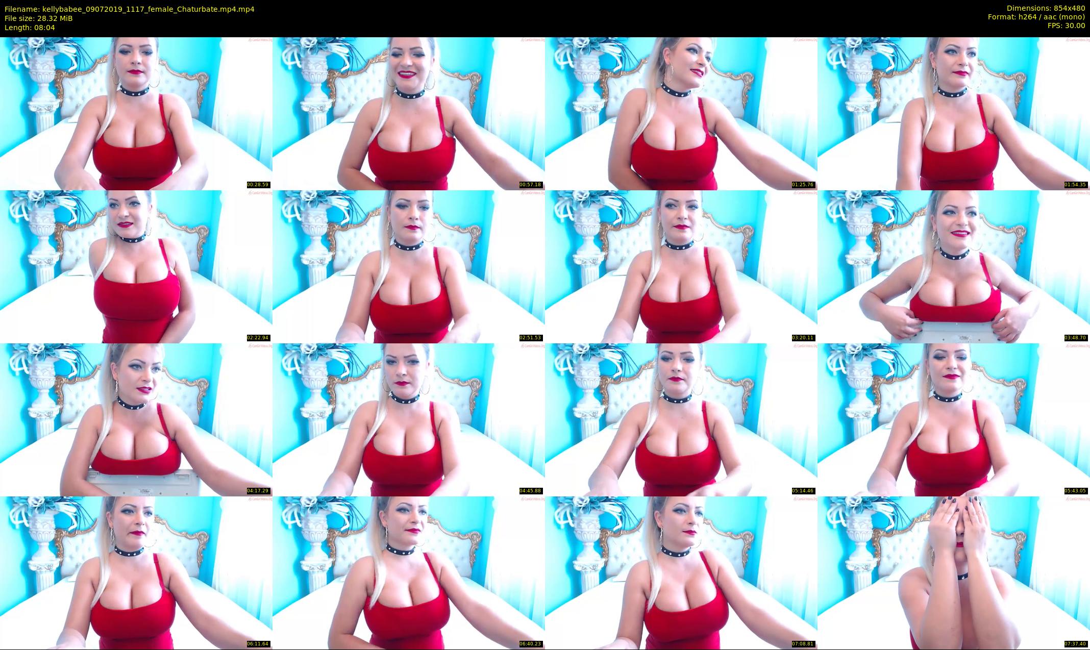 kellybabee — 9 minute Chaturbate female cam show recording, 480p, Jul 9, 2019