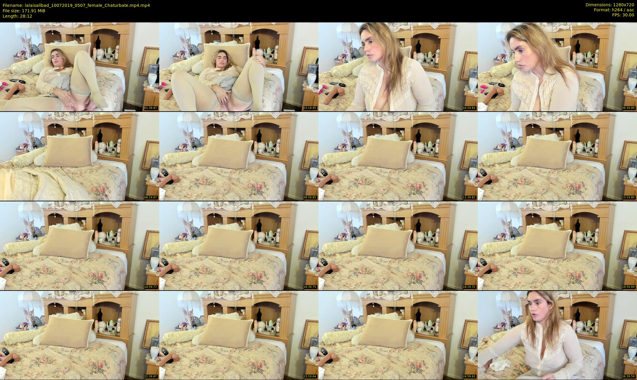 lalaisallbad — 29 minute Chaturbate female cam show recording, 720p, Jul 10, 2019