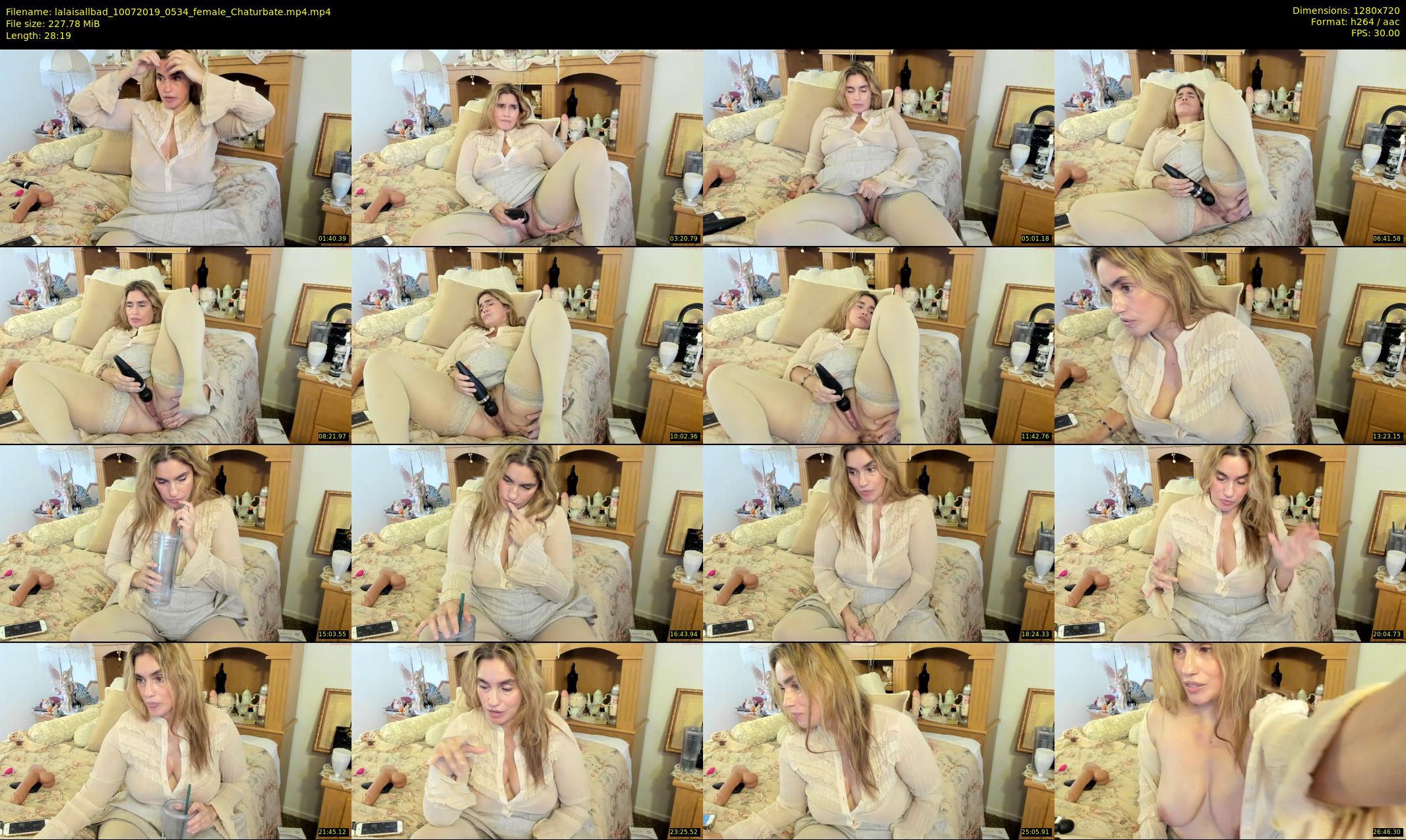 lalaisallbad — 29 minute Chaturbate female cam show recording, 720p, Jul 10, 2019