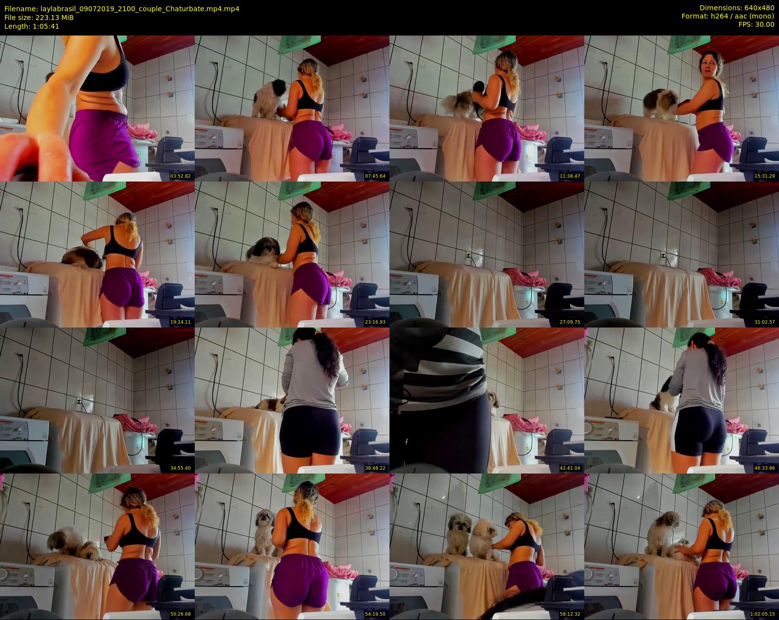 laylabrasil — 66 minute Chaturbate female cam show recording, 480p, Jul 9, 2019