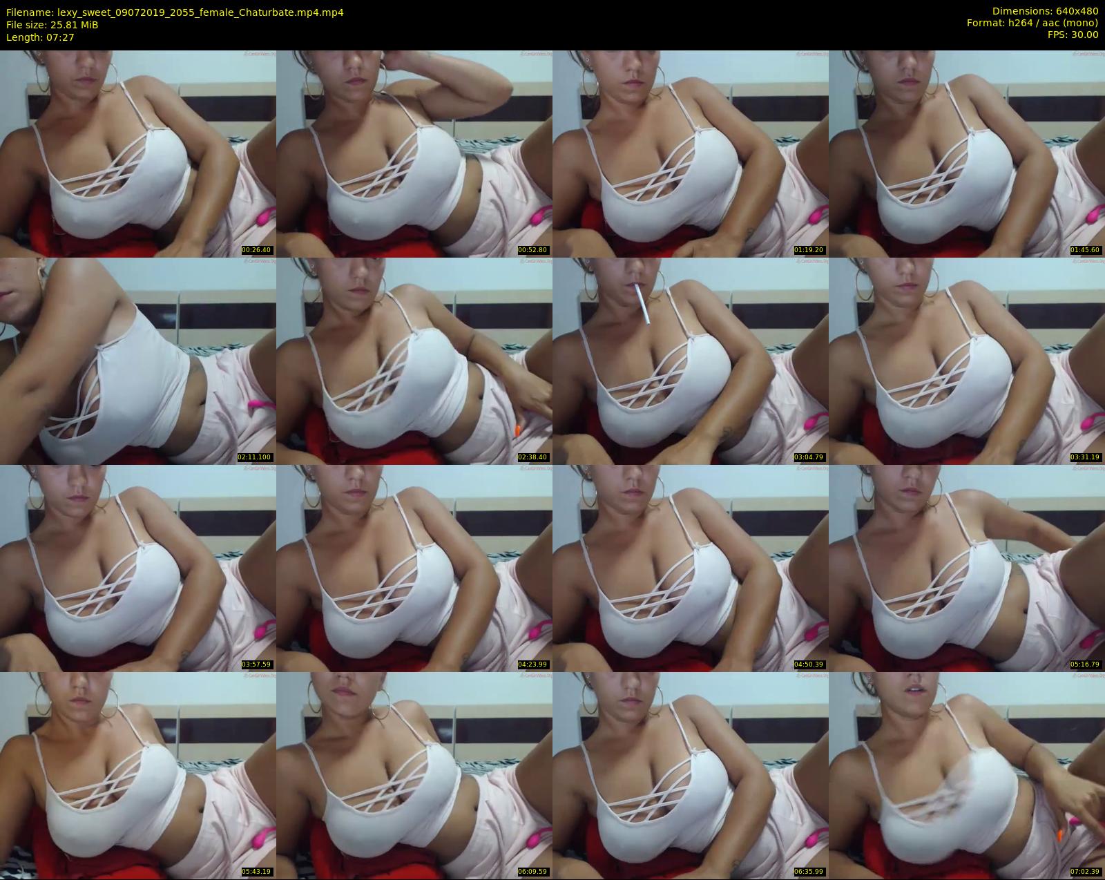 lexy_sweet — 8 minute Chaturbate female cam show recording, 480p, Jul 9, 2019