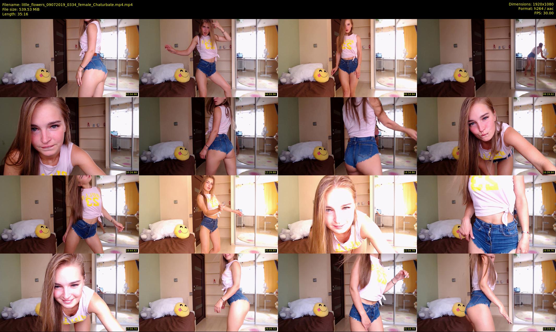 litlle_flowers — 36 minute Chaturbate female cam show recording, 1080p, Jul 9, 2019