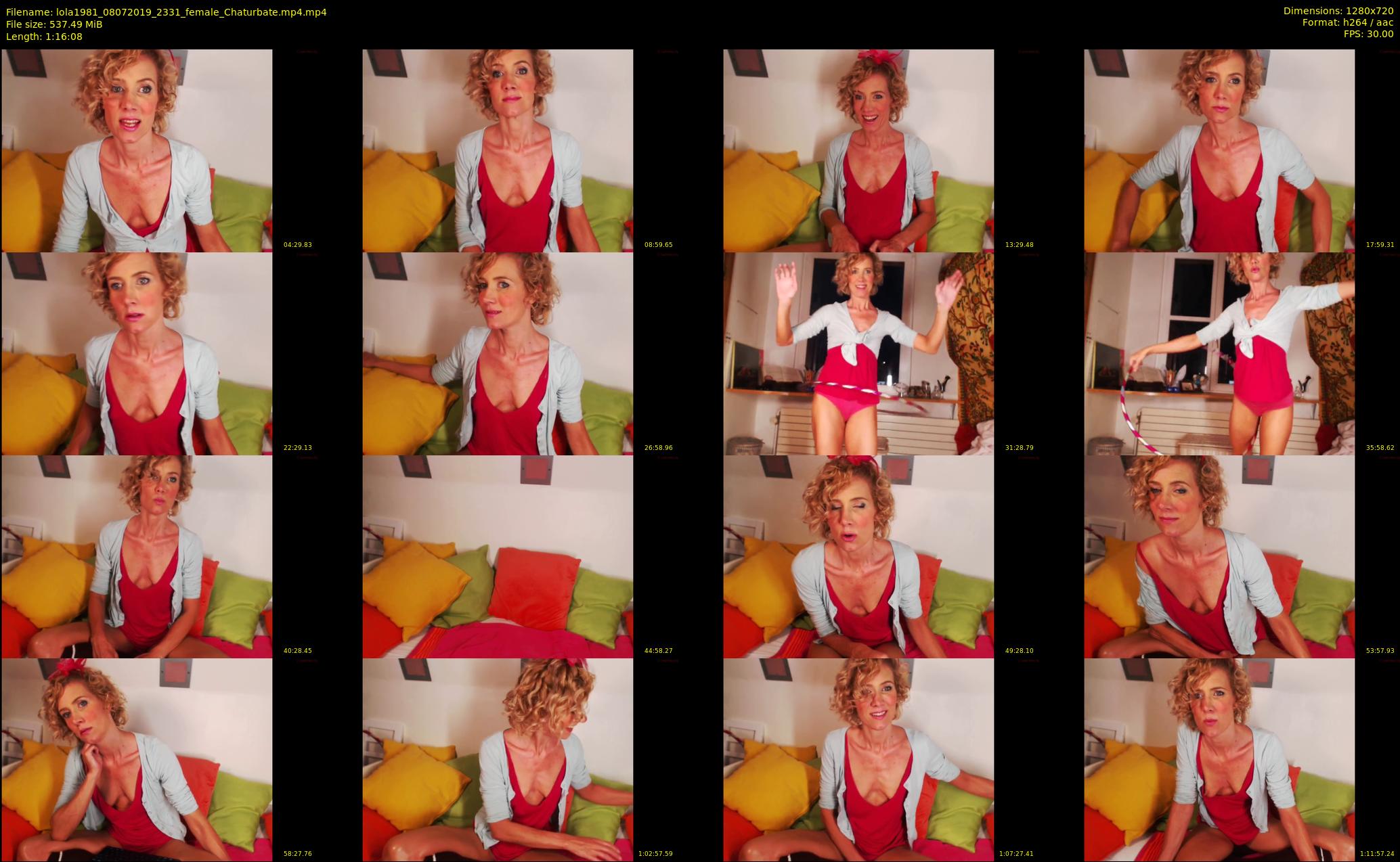 lola1981 — 77 minute Chaturbate female cam show recording, 720p, Jul 8, 2019
