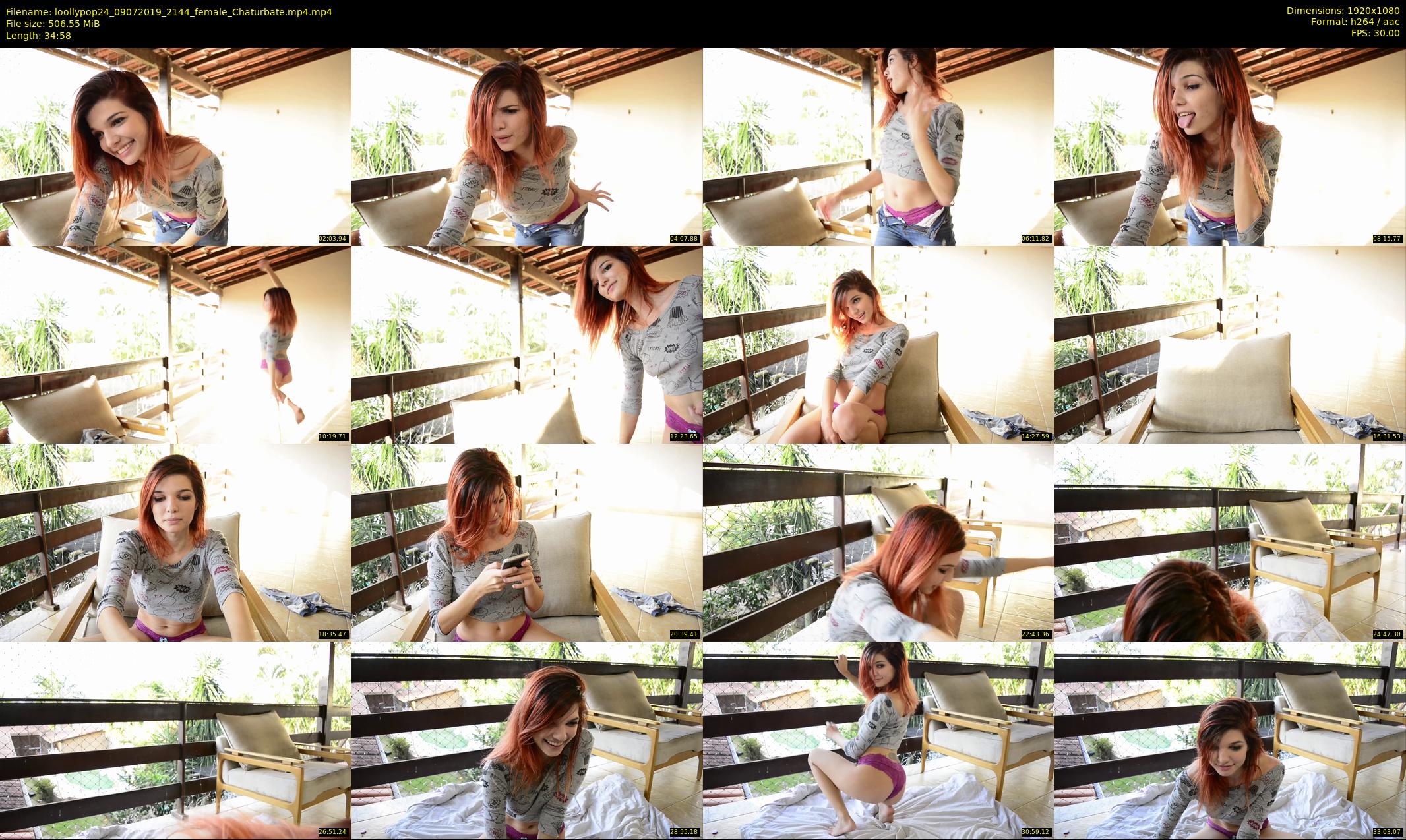 loollypop24 — 35 minute Chaturbate female cam show recording, 1080p, Jul 9, 2019