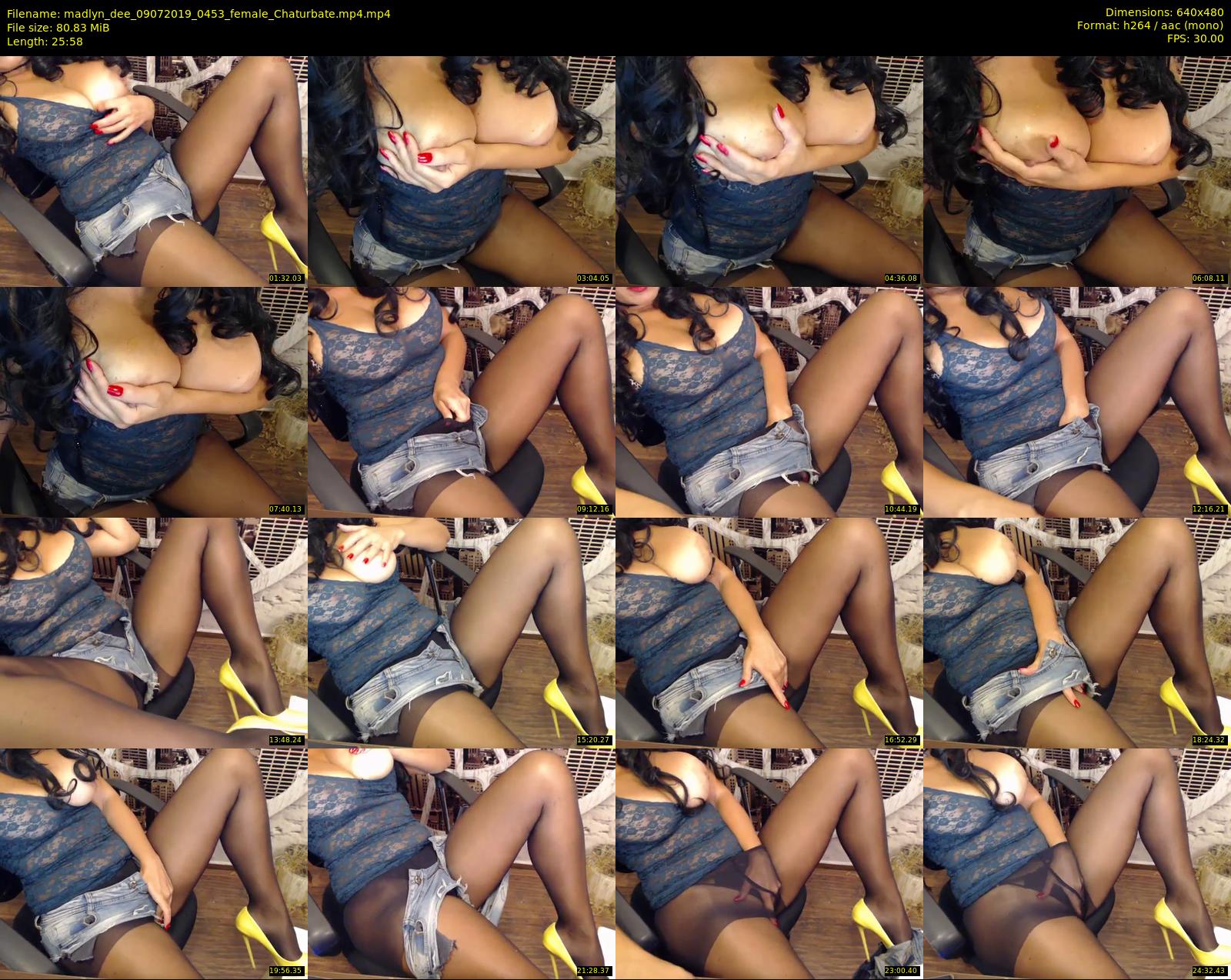 madlyn_dee — 26 minute Chaturbate female cam show recording, 480p, Jul 9, 2019