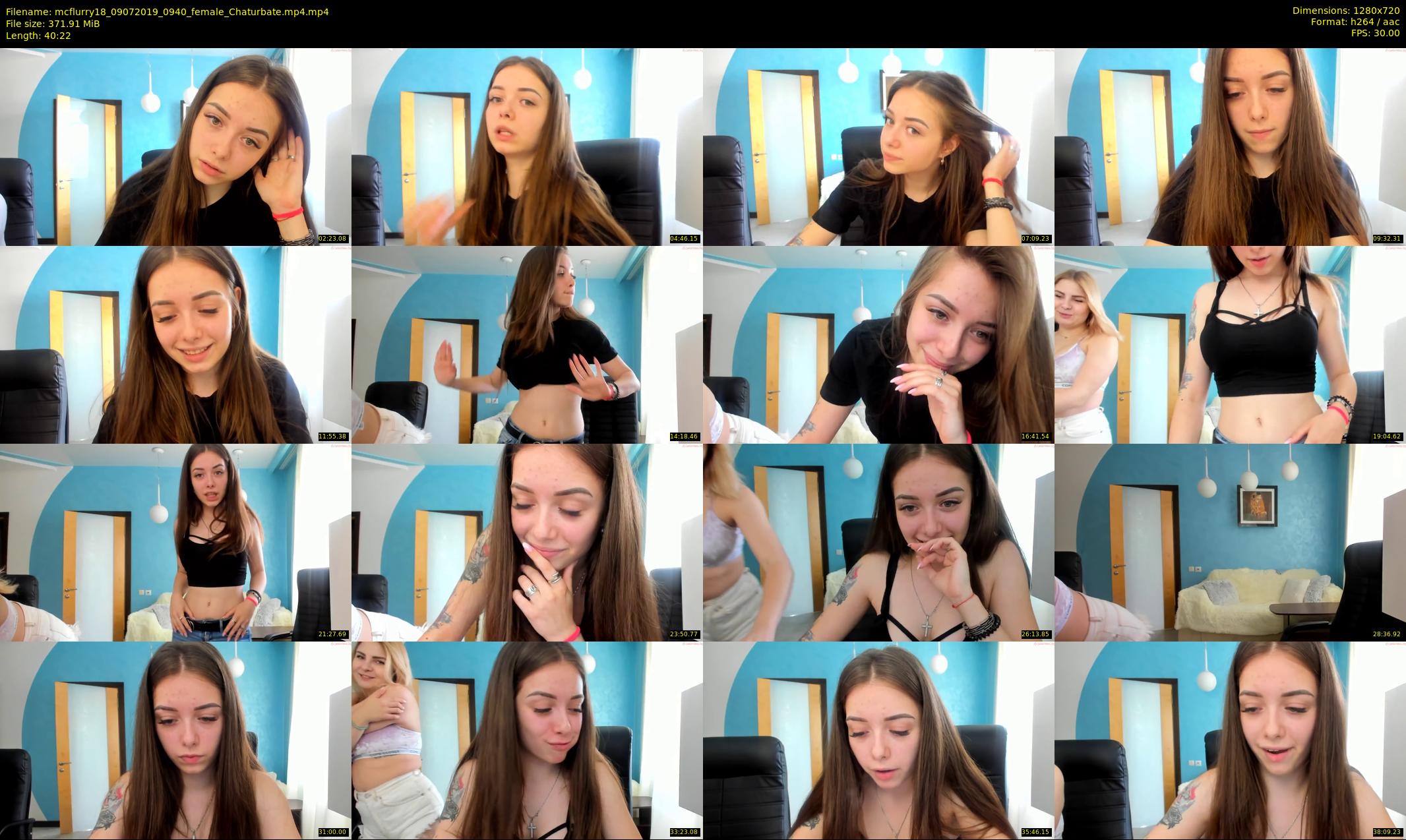 mcflurry18 — 41 minute Chaturbate female cam show recording, 720p, Jul 9, 2019