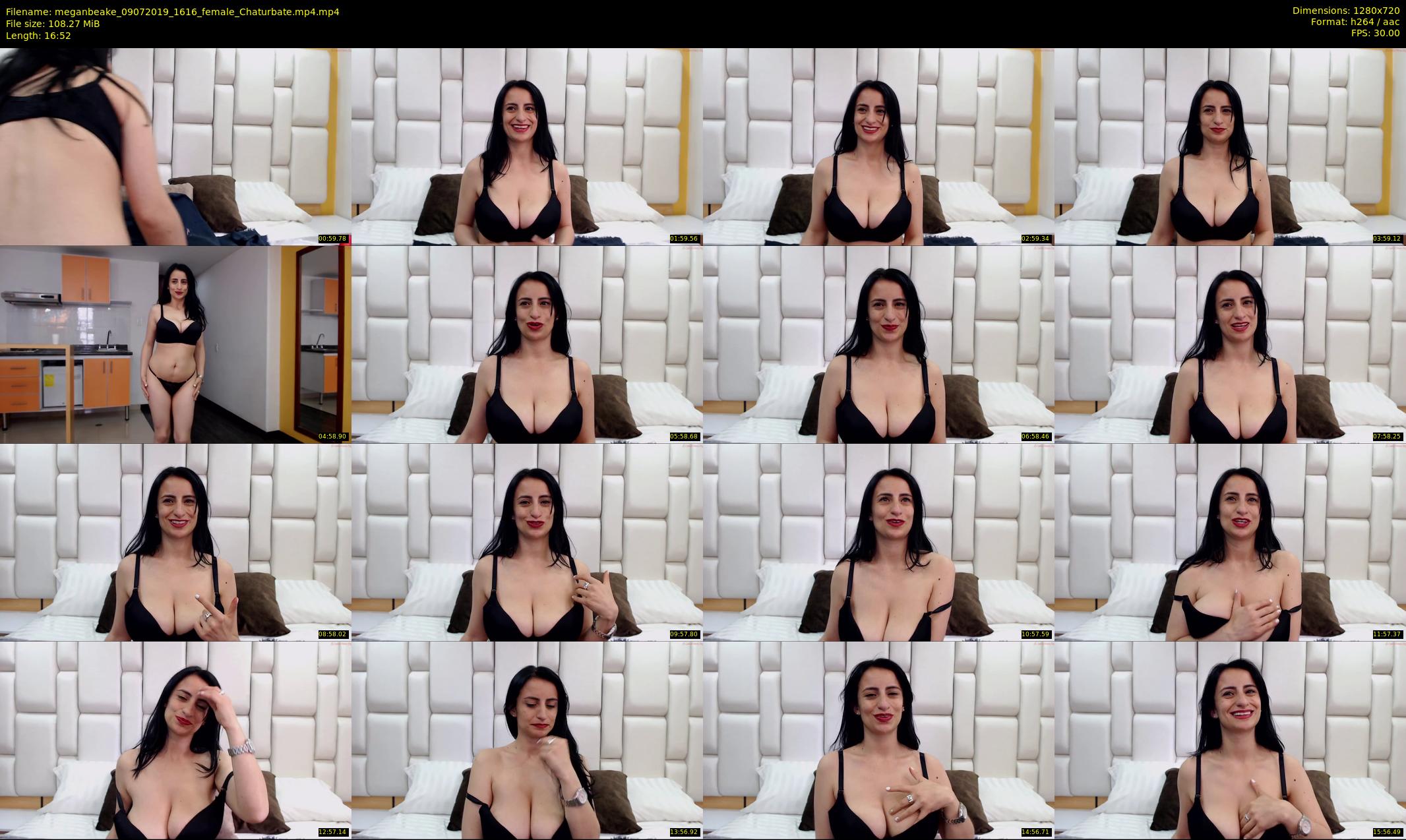 meganbeake — 17 minute Chaturbate female cam show recording, 720p, Jul 9, 2019