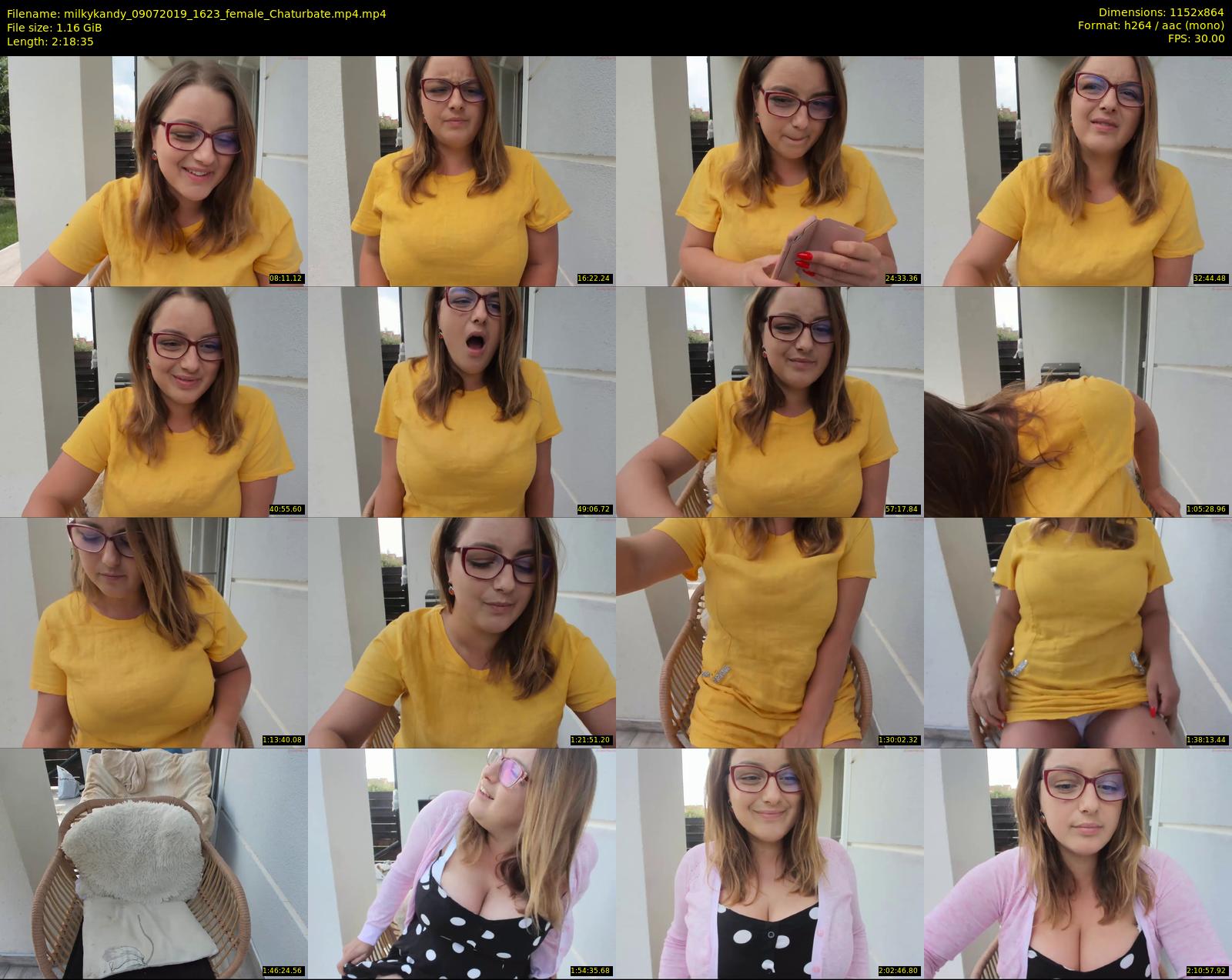 milkykandy — 139 minute Chaturbate female cam show recording, 720p, Jul 9, 2019