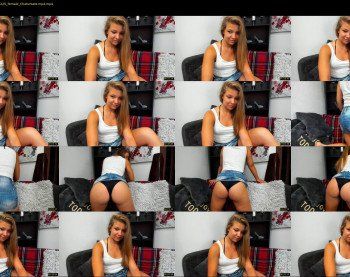 missicute18 — 8 minute Chaturbate female cam show recording, 1080p, Jul 9, 2019