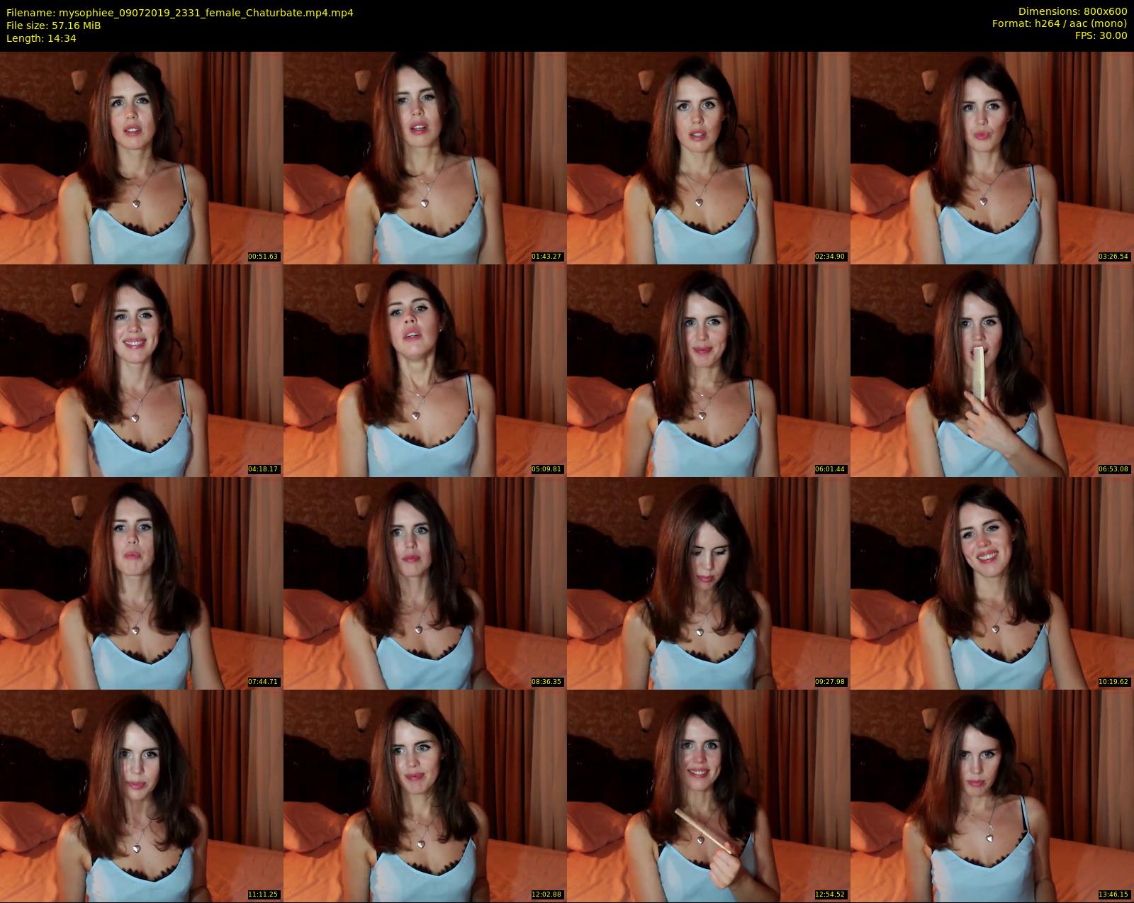 mysophiee — 15 minute Chaturbate female cam show recording, 480p, Jul 9, 2019