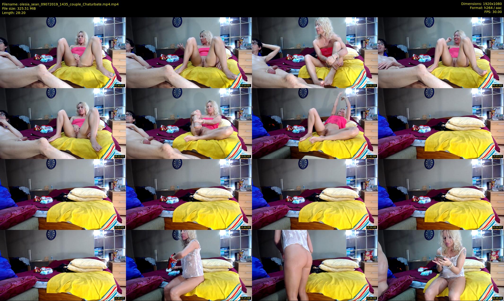 olesia_sean — 29 minute Chaturbate couple cam show recording, 1080p, Jul 9, 2019