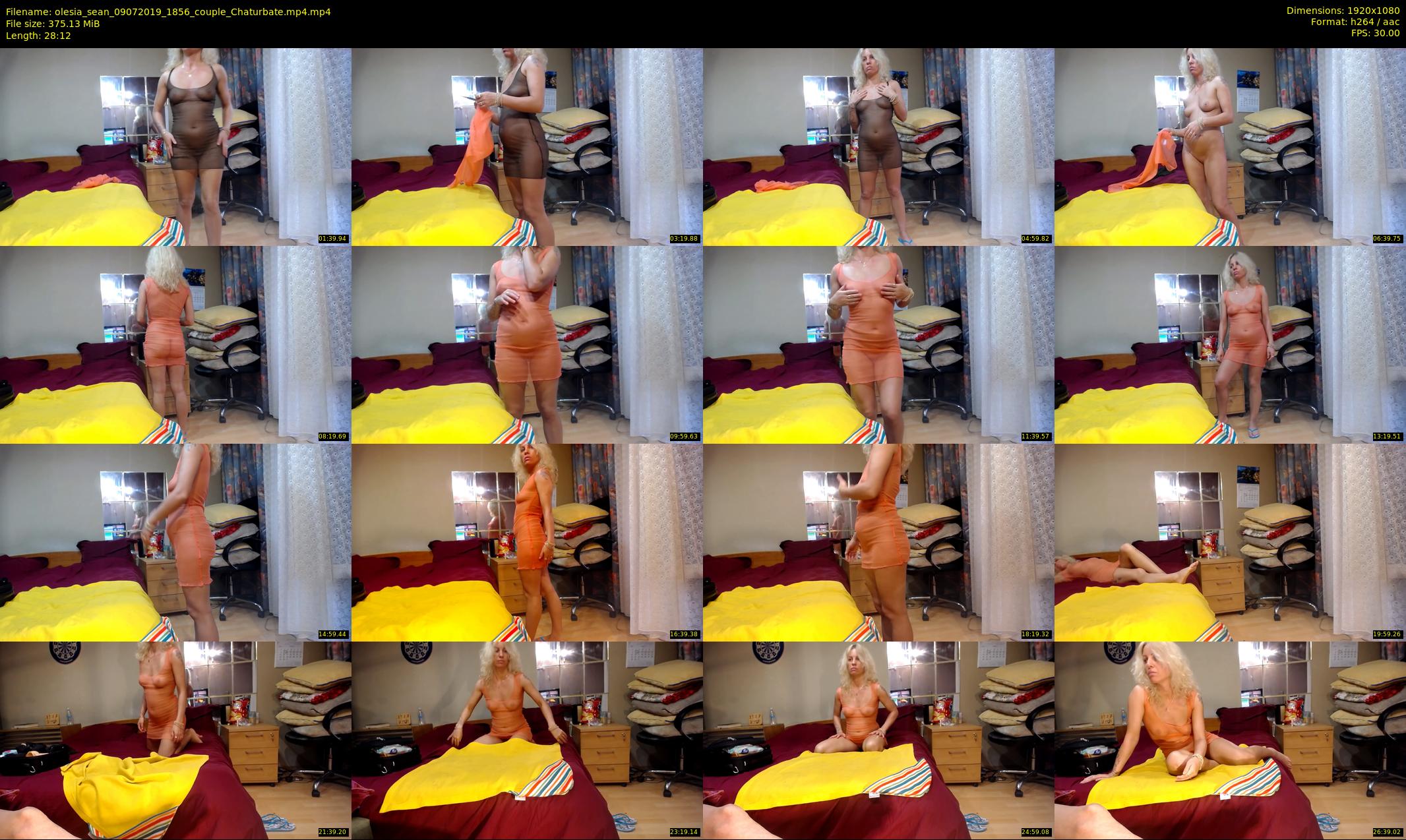 olesia_sean — 29 minute Chaturbate couple cam show recording, 1080p, Jul 9, 2019